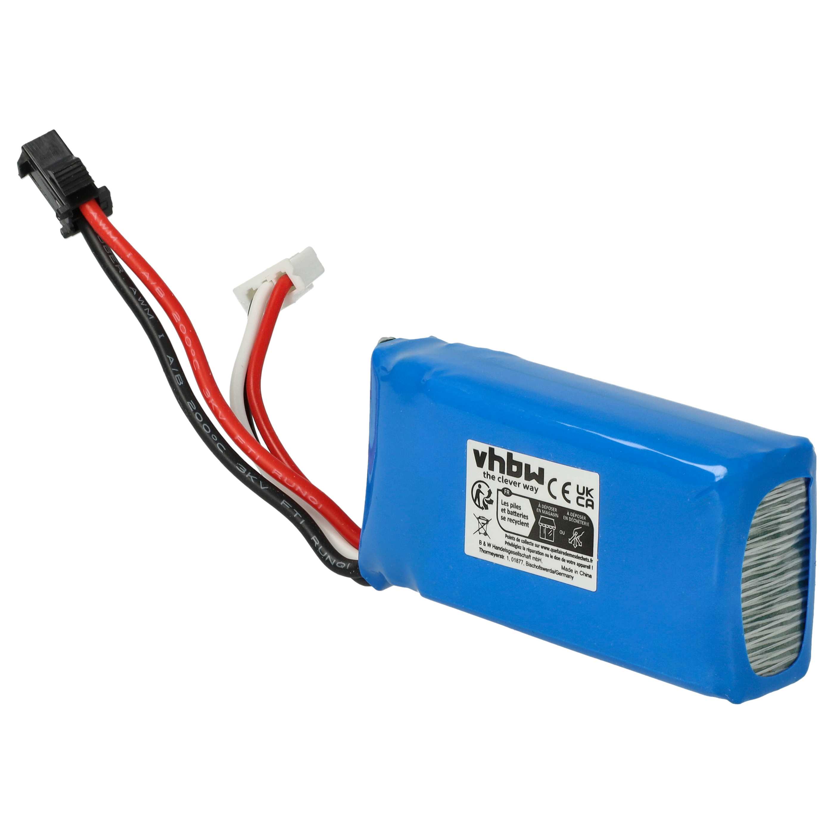 Batterie pour drone UDI Lark FPV U842-1, Falcon U842- 1000mAh 7,4V Li-ion