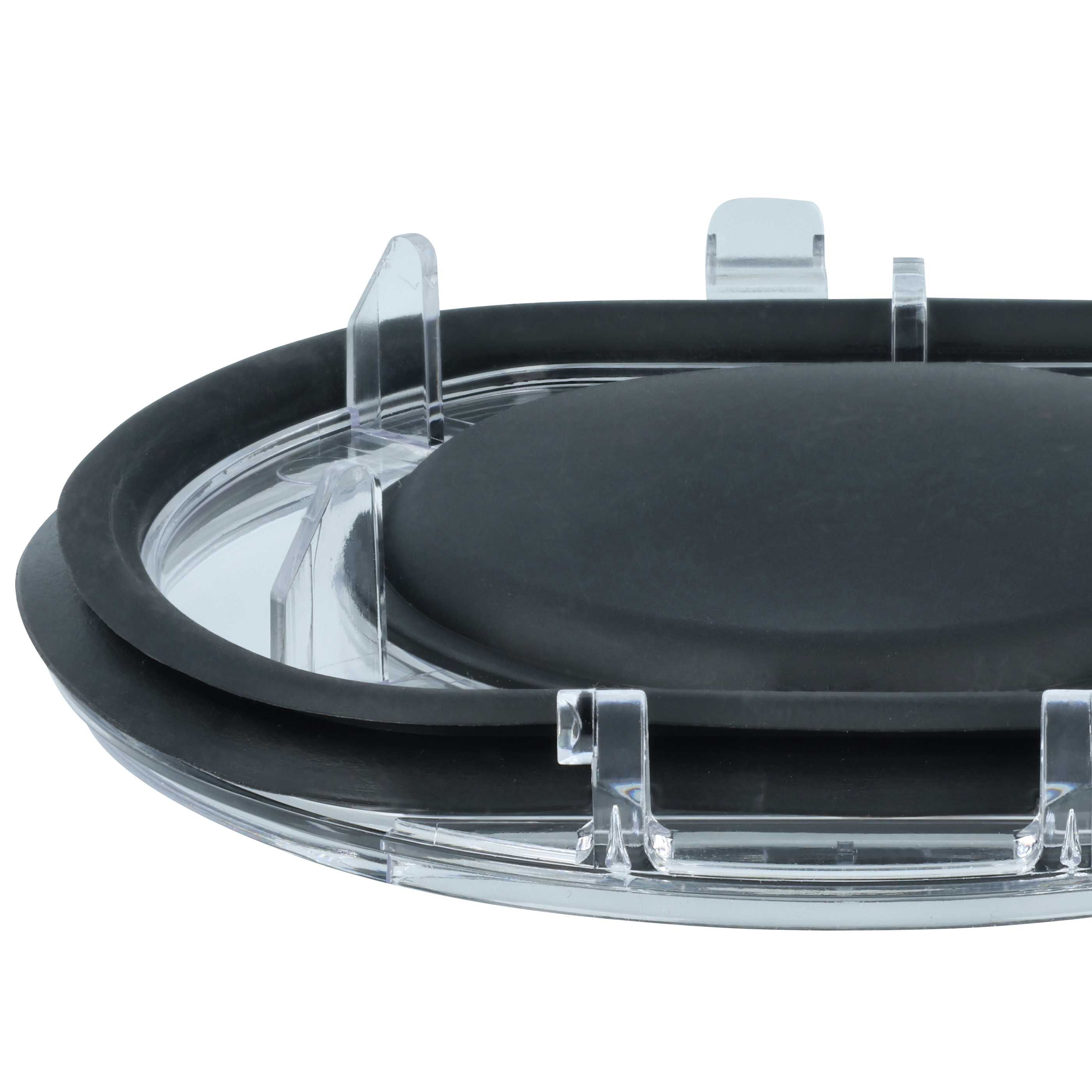 Cover with Seal for Dust Container suitable for Dyson V6 Absolute, Motorhead, Absolute+ Vacuum Cleaner