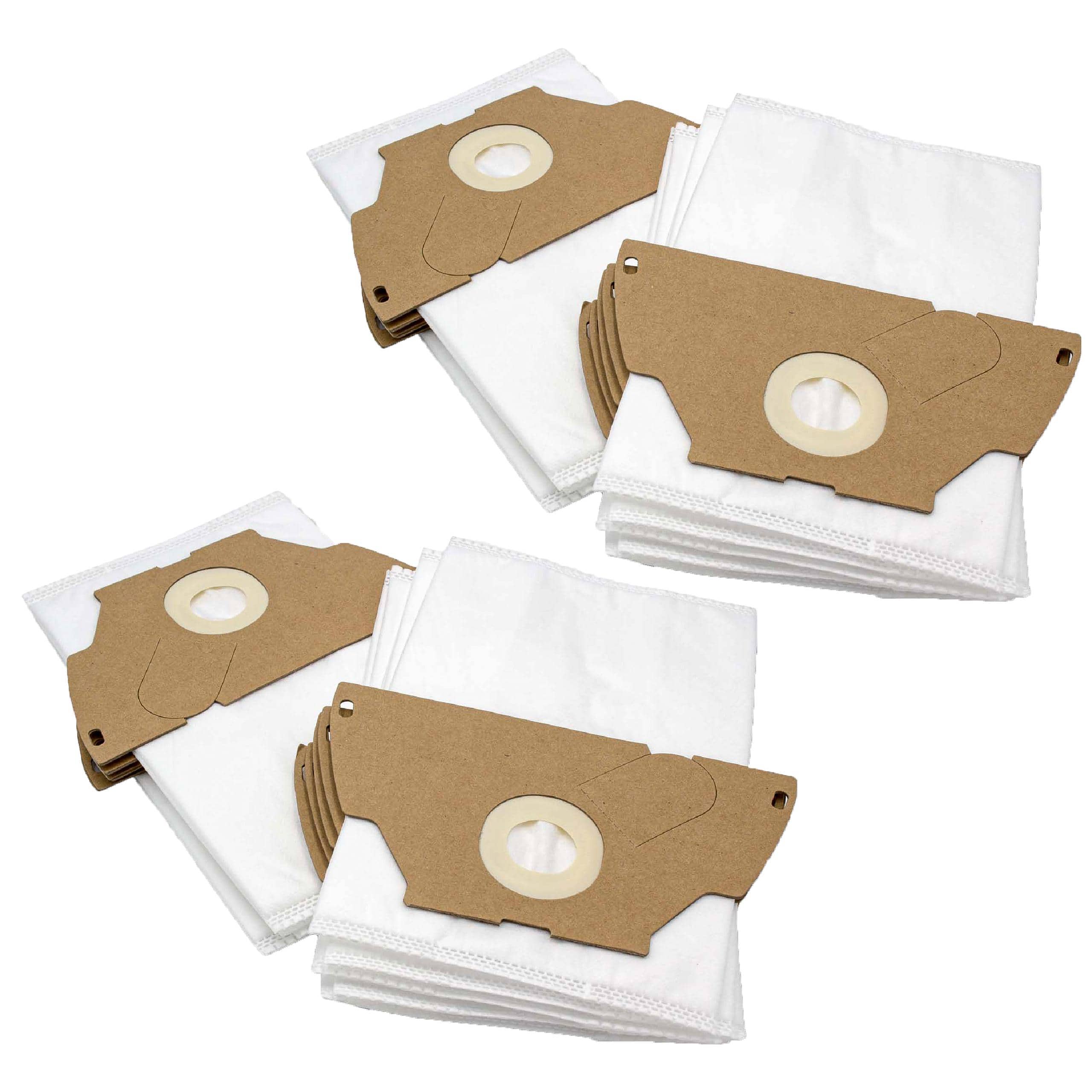 20x Vacuum Cleaner Bag replaces Europlus E 2517 / E2517 for Satrap - microfleece