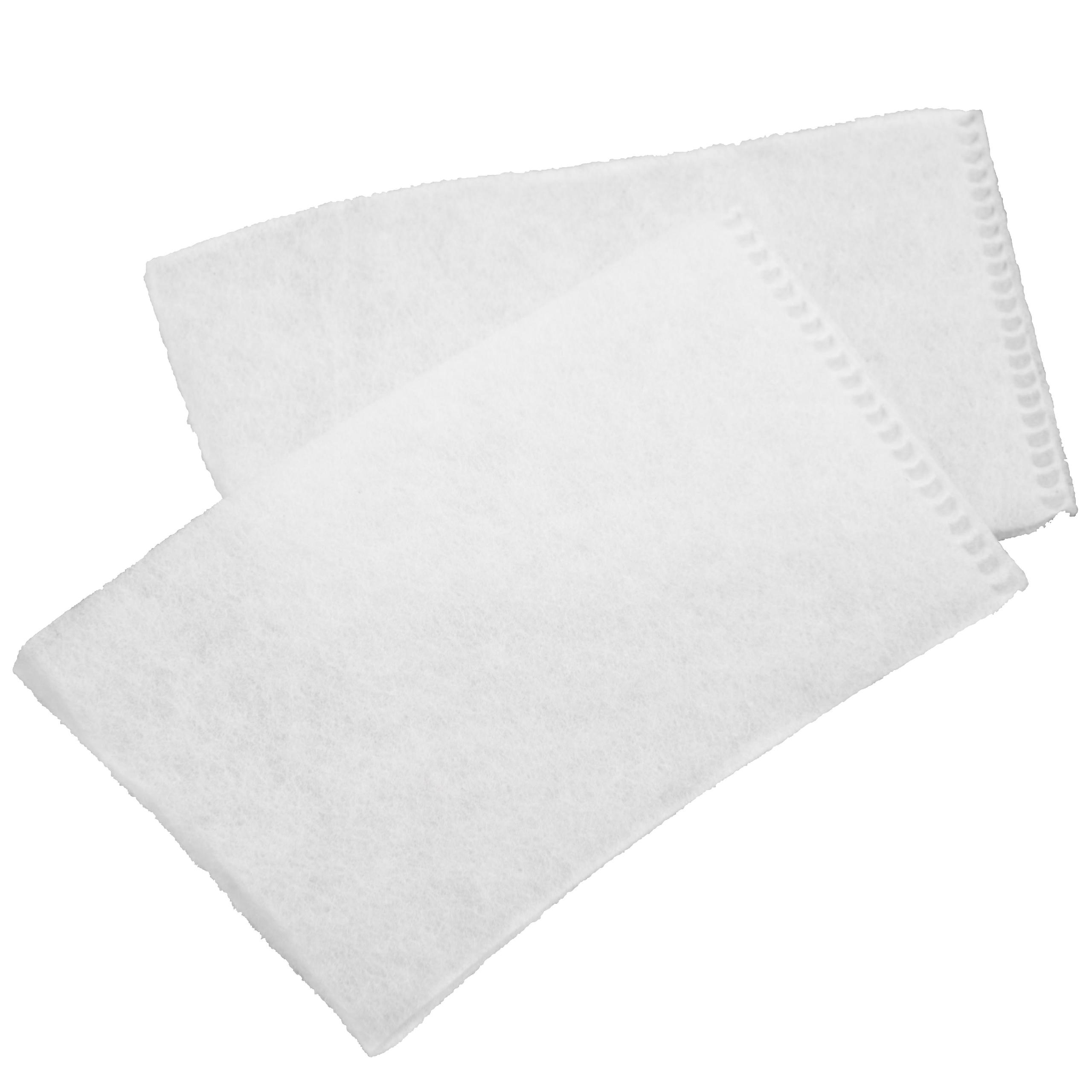Set 2x Filter Sleeves replaces Dirt Devil 2725077 for Dirt Devil Vacuum Cleaner - Filter Protection White