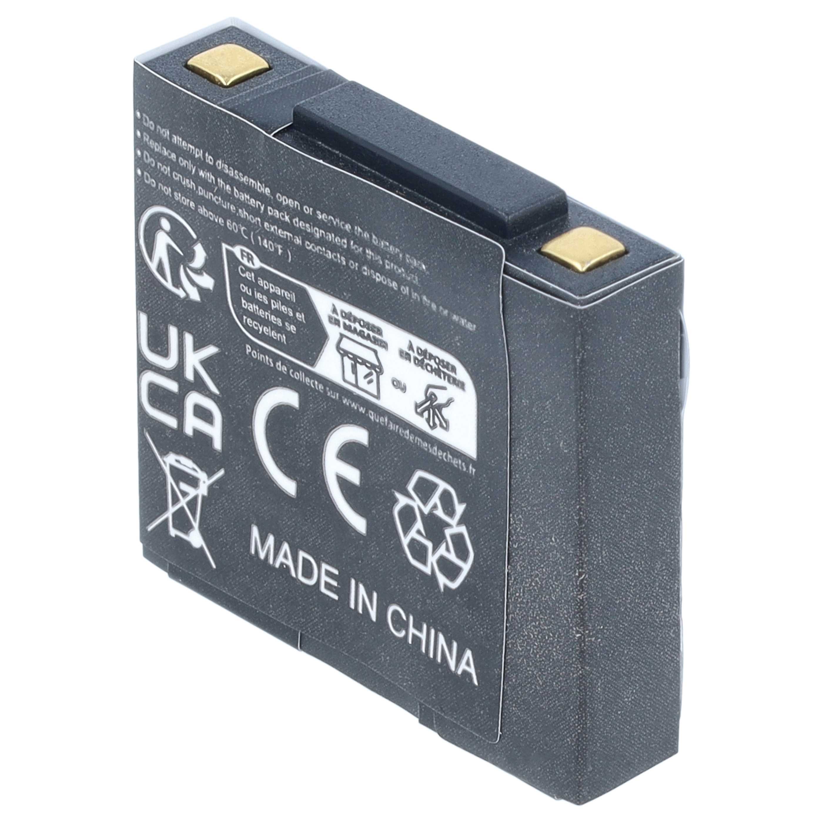 Wireless Headset Battery replaces GN Netcom AHB602823, 2901-249, 14151-02, 14151-01 - 270 mAh 3.7 V Li-polymer