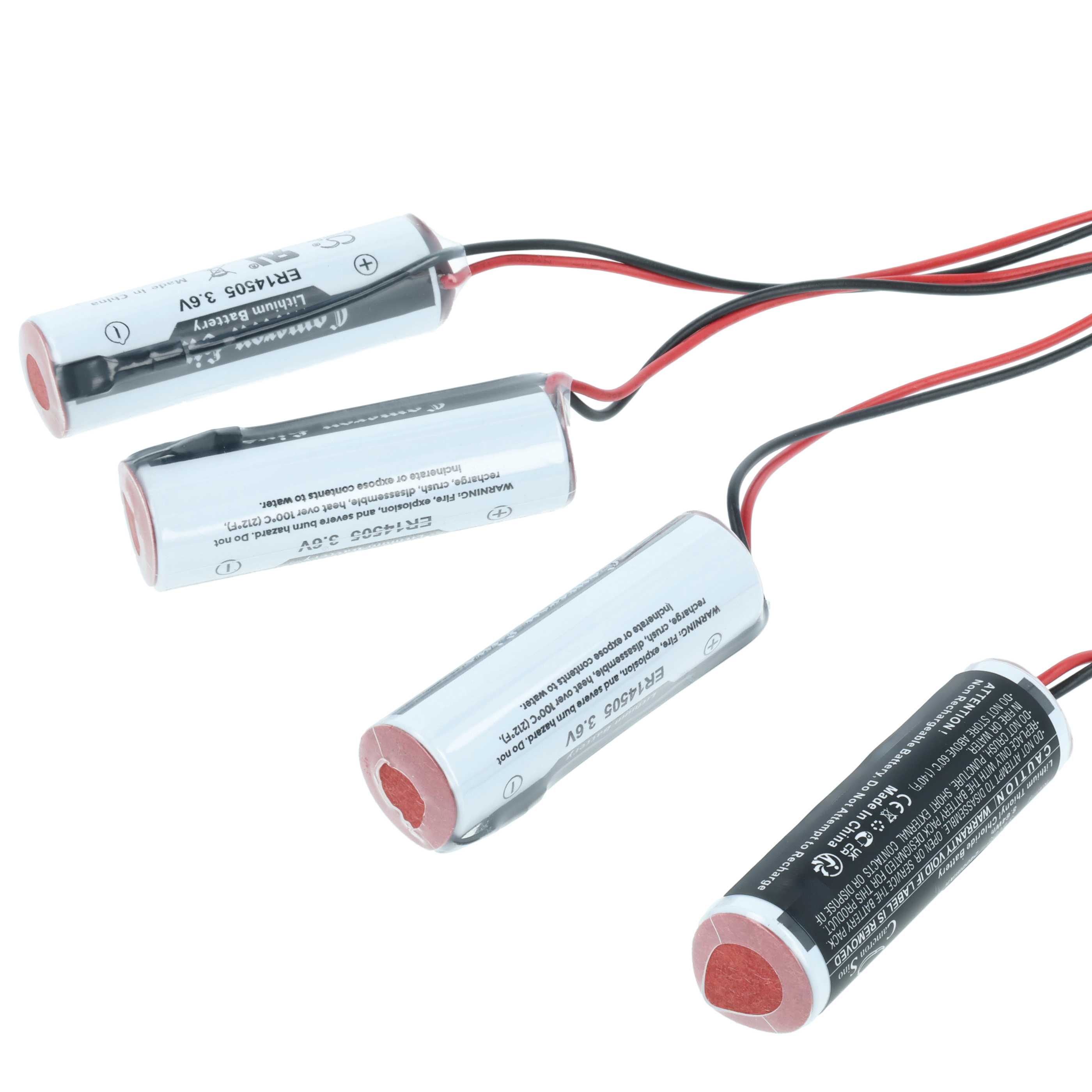 Batería reemplaza Yaskawa HW0470360-A para robot industrial (2400 mAh, 3,6 V, Li-SOCl2)