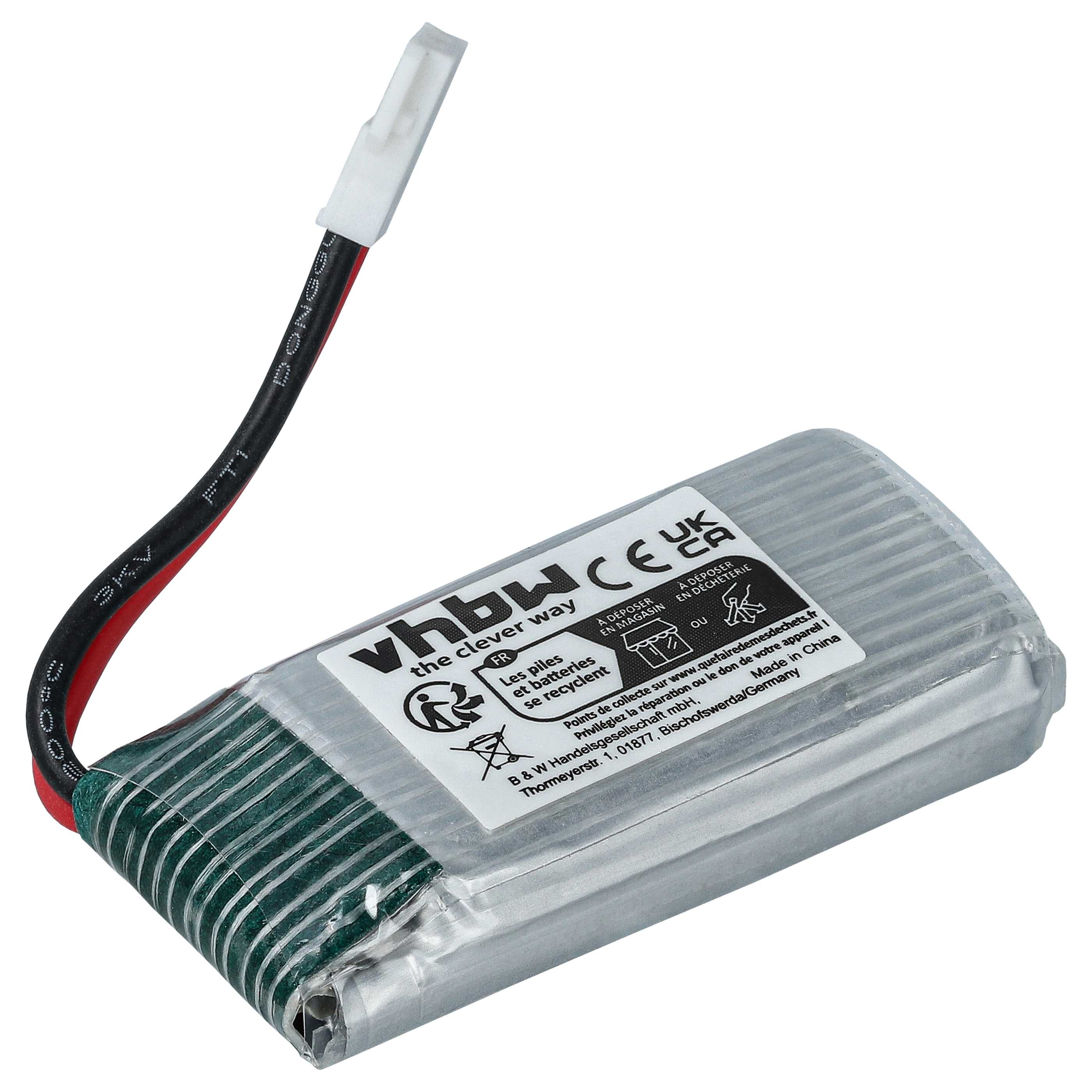 Batterie pour drone Mould King 33041C Quadrocopter- 380mAh 3,7V Li-ion