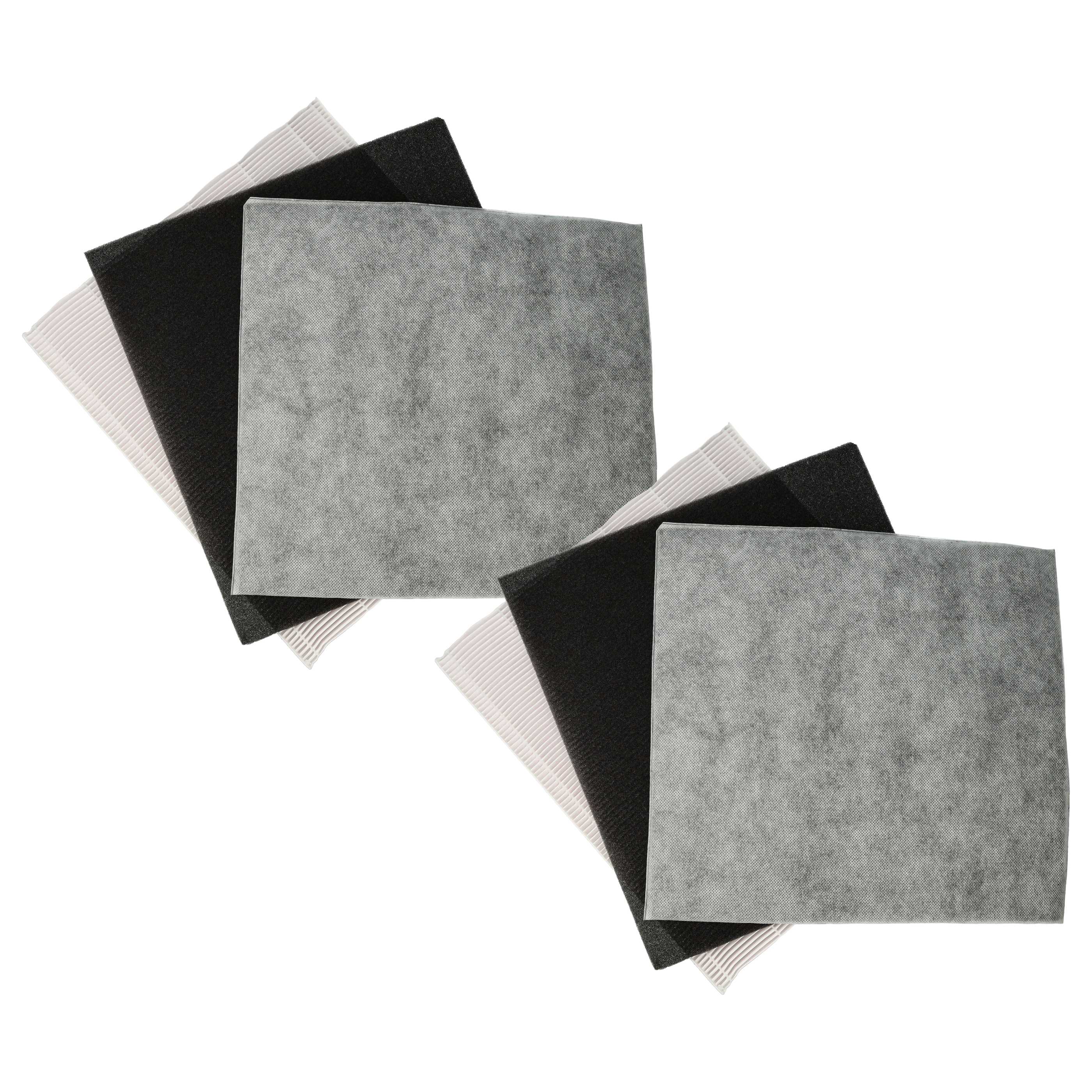 6 Part Filter Set replaces DeLonghi 5537000900 Air Purifier