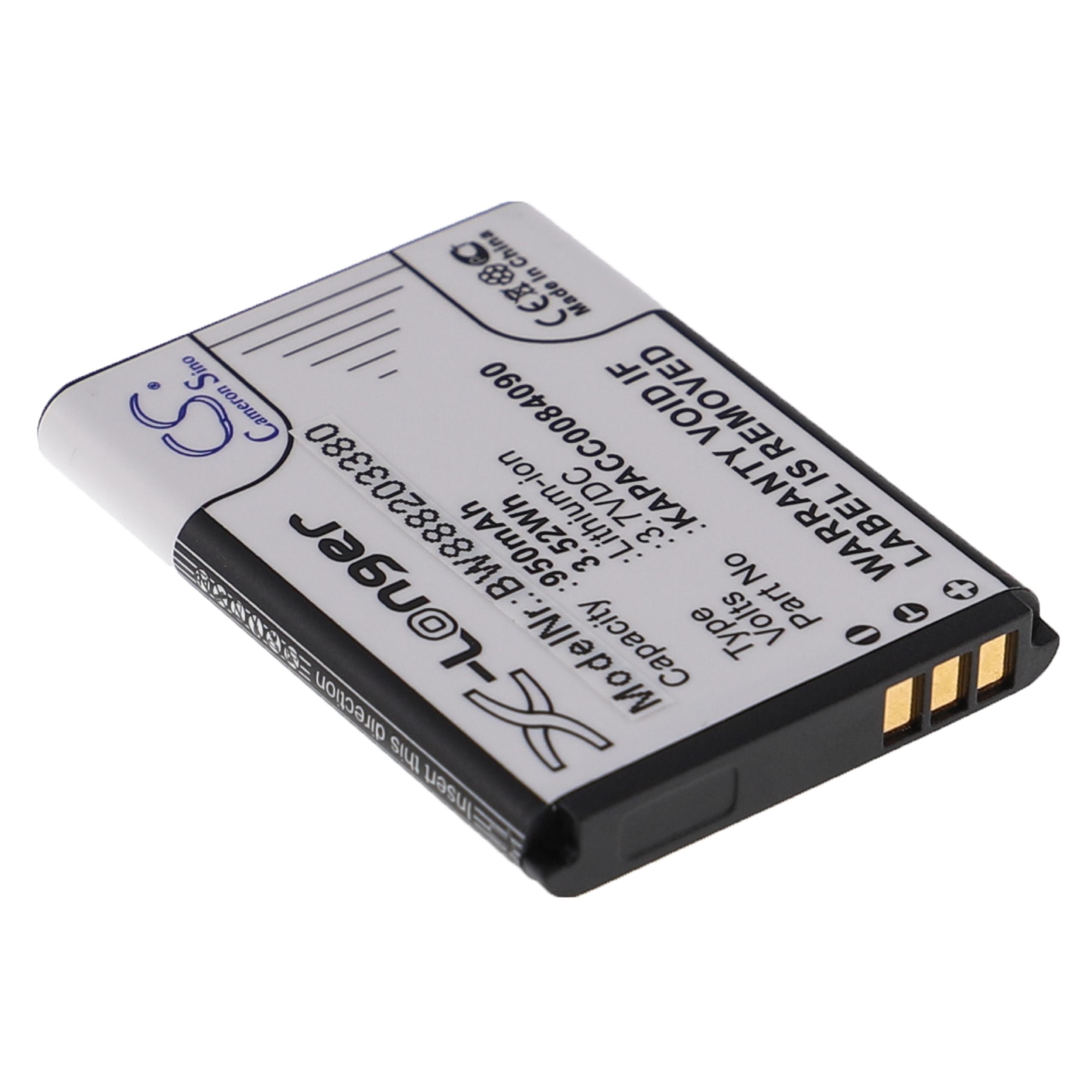 Akku als Ersatz für Kap Else KAPACC0084090 für Kap Else Barcodescanner - 950mAh 3,7V Li-Ion