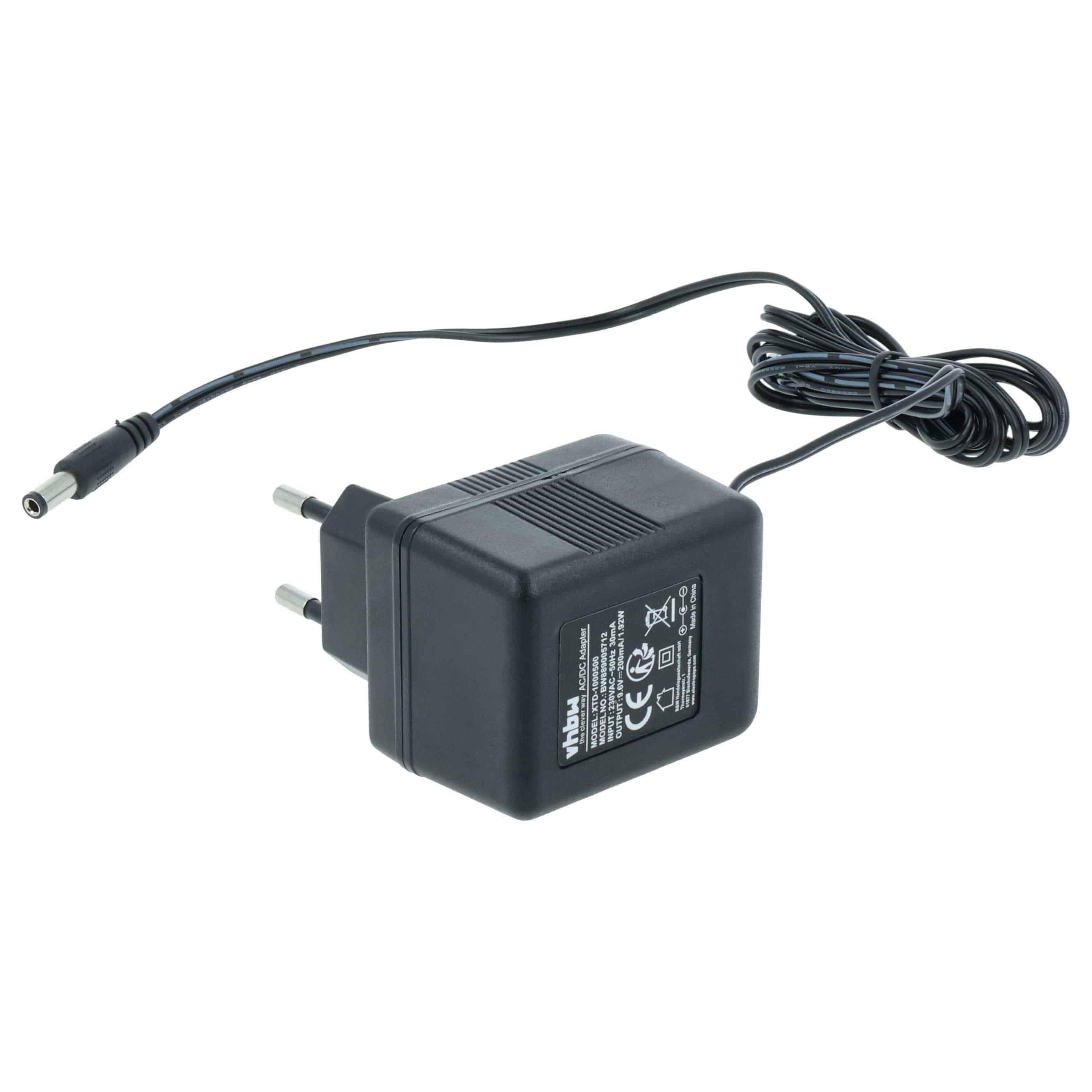 AC/DC Mains Power Adapter replaces Electro-Harmonix EU9.6DC-200 for Electro-Harmonix Overdrive Pedal