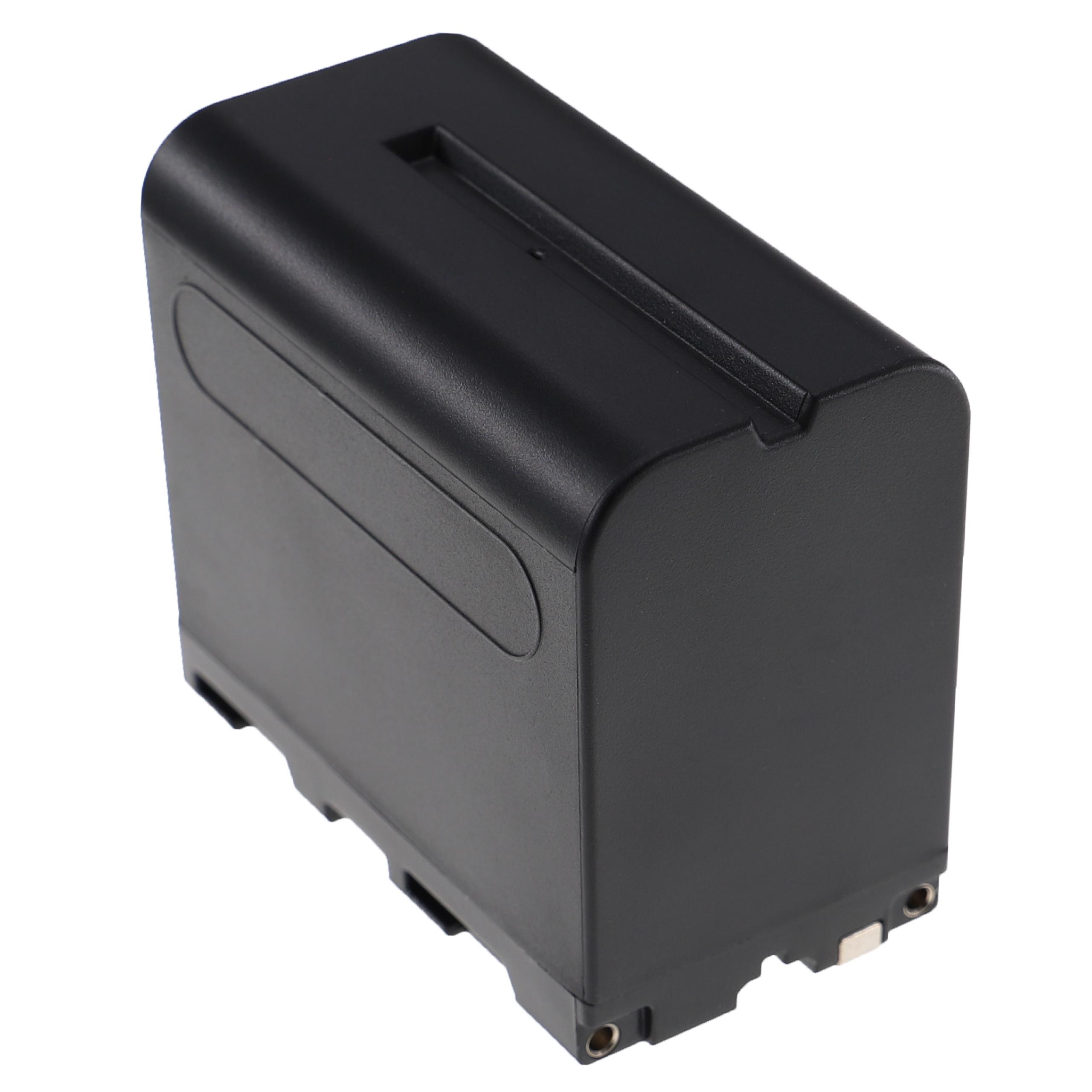 Batterie remplace Grundig BP-10, BP-9, BP-8 pour appareil photo - 7800mAh 7,4V Li-ion
