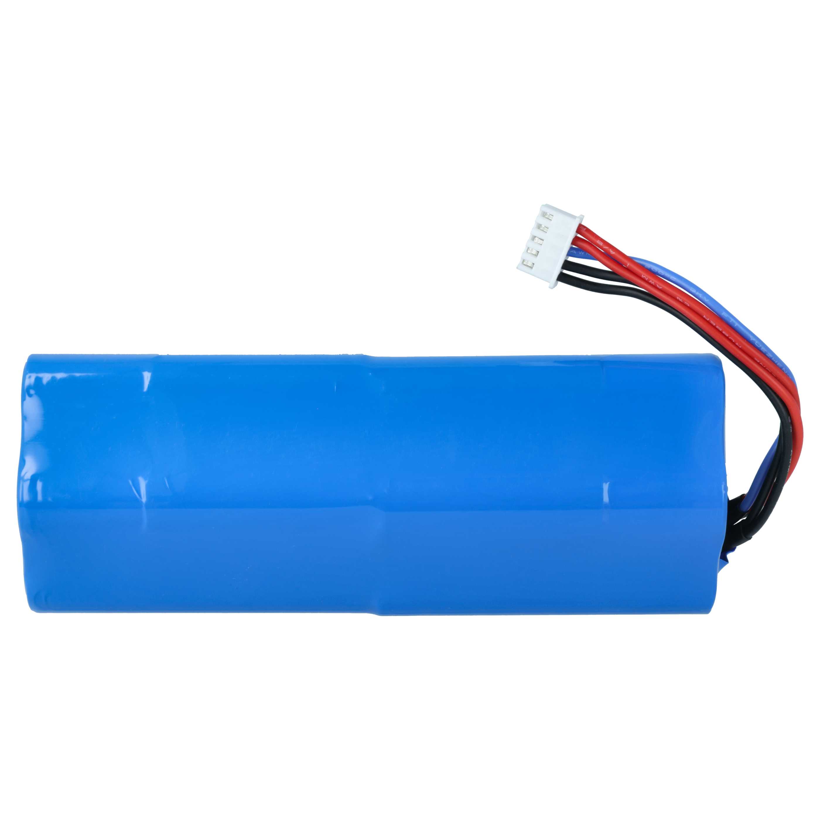 Batterie remplace Ecovacs 201-1913-4200, 201-1913-4201 pour robot aspirateur Ecovacs - 6400mAh 14,4V Li-ion