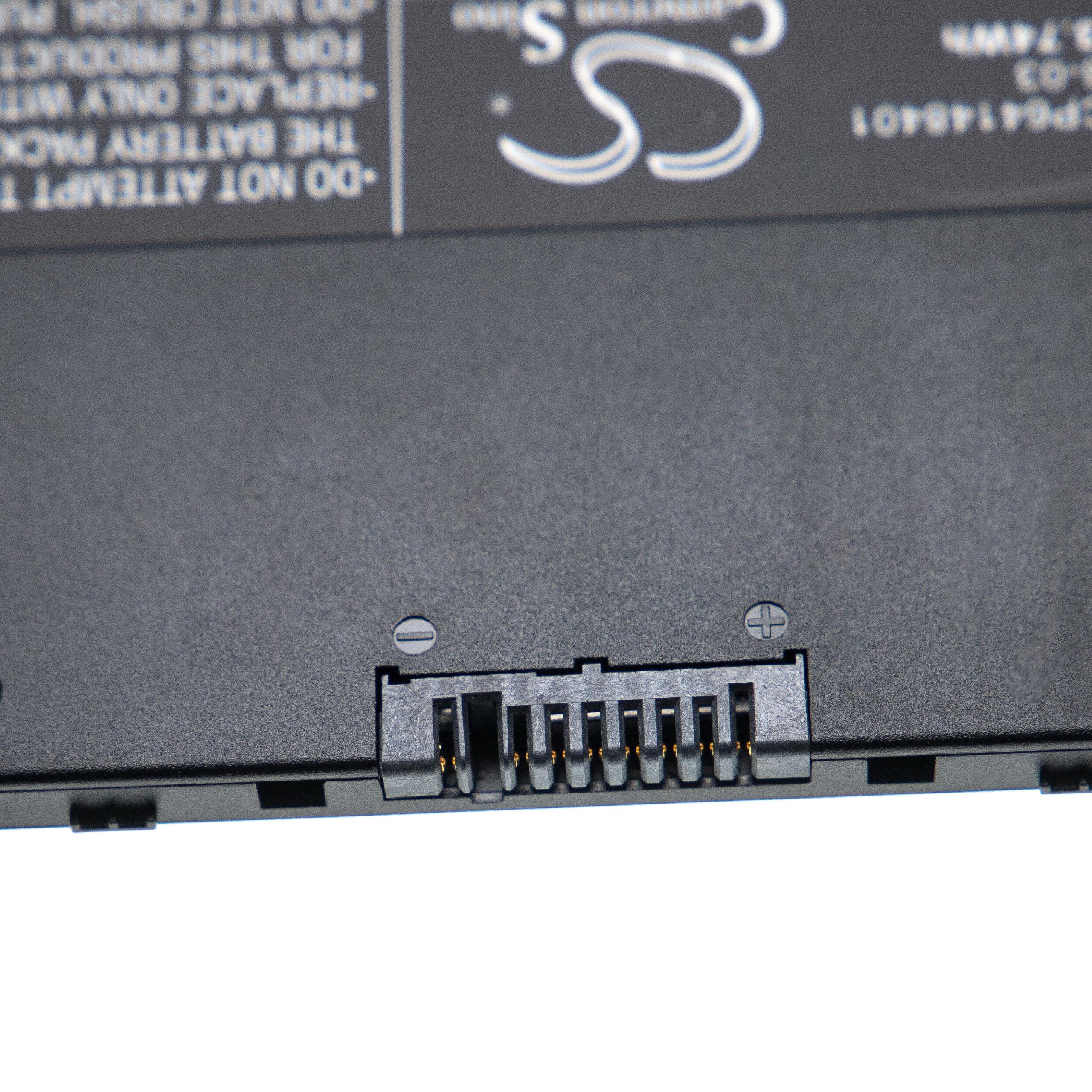Batterie remplace Fujitsu CP641484-01, CP64148401 pour ordinateur portable - 4050mAh 10,8V Li-ion, noir