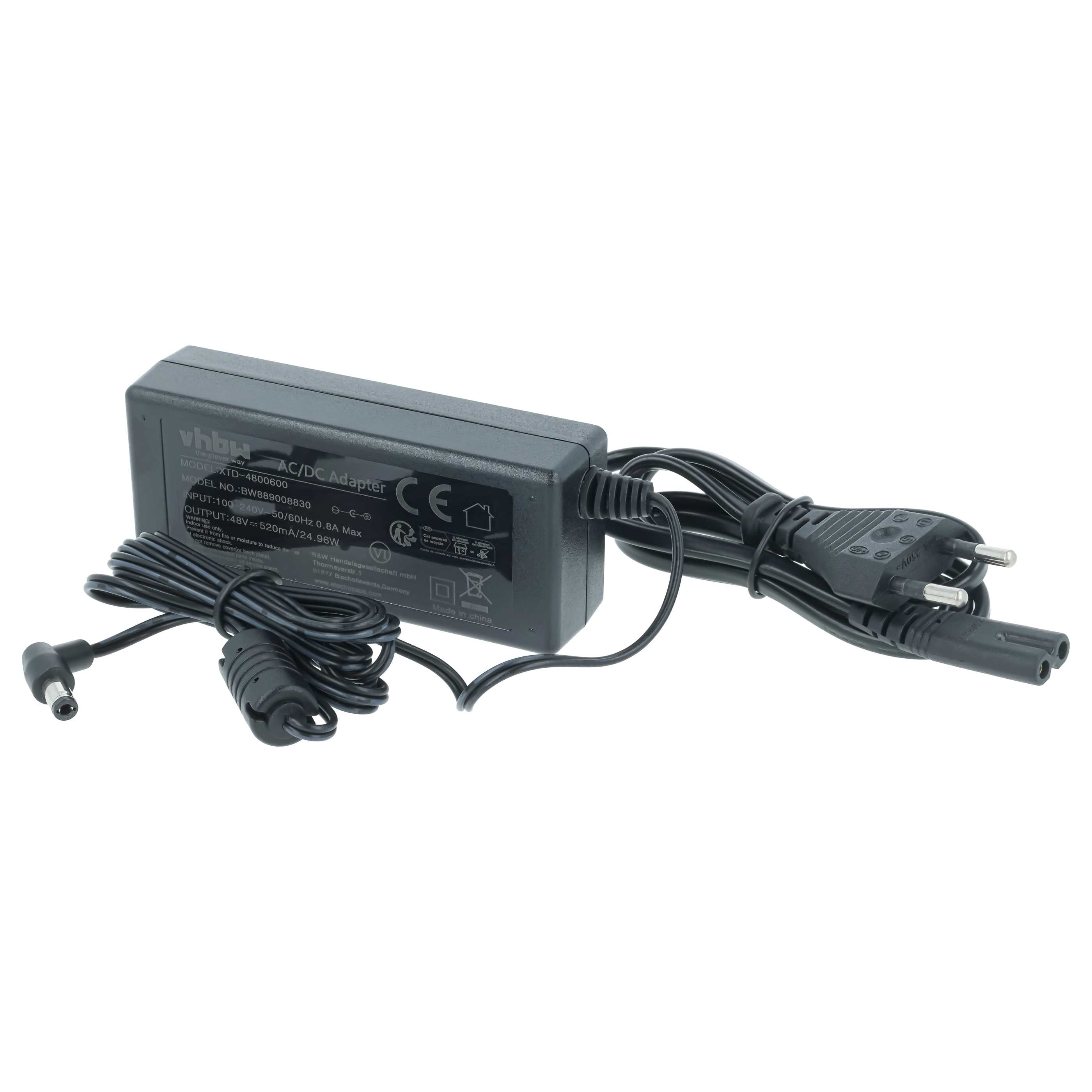 Bloc d'alimentation remplace Polycom 2200-49760-122 pour téléphone fixe Polycom - 277 cm