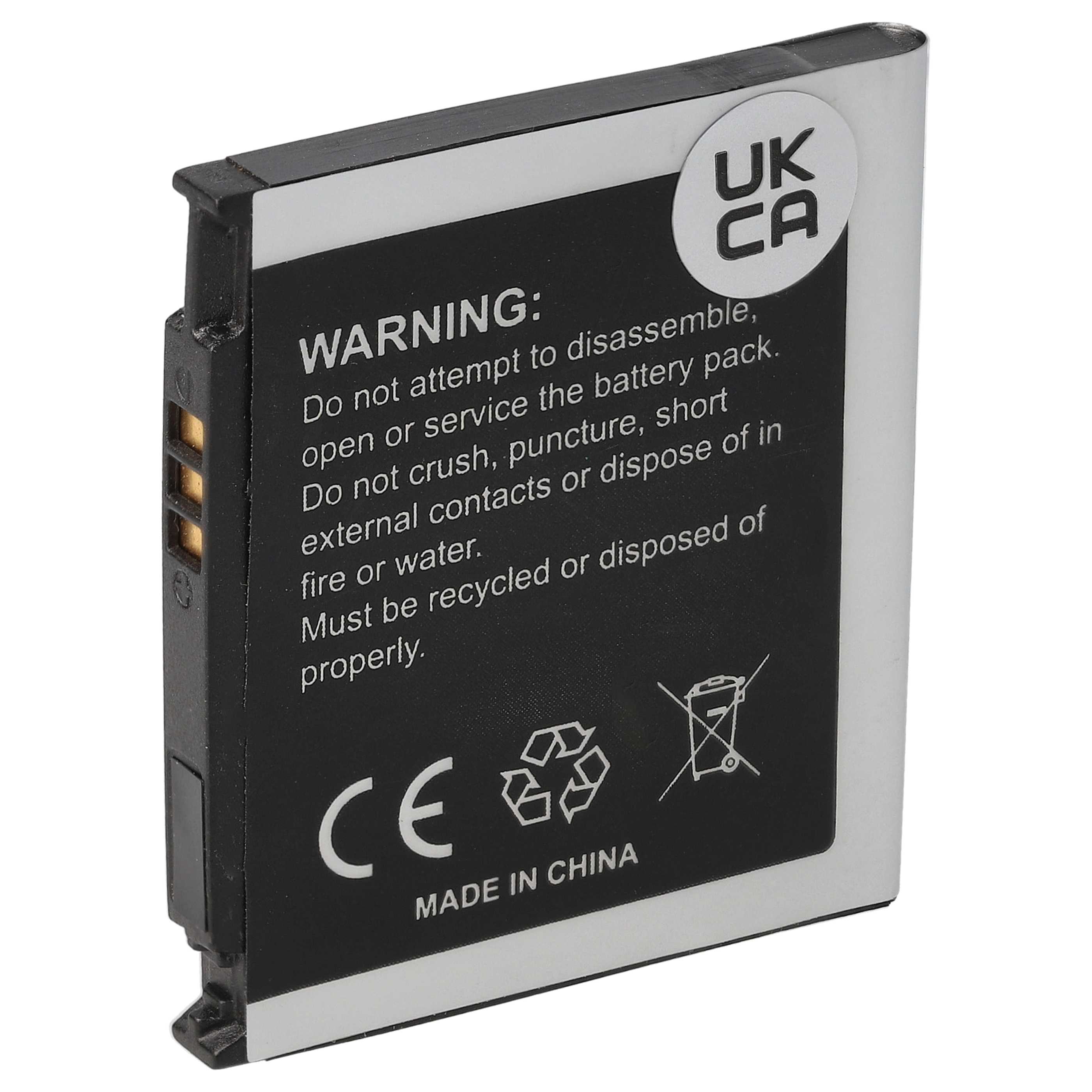 Akku als Ersatz für Samsung AB394235CE, AB394235CECSTD, AB423643CE, AB423643CC - 800mAh 3,7V Li-Ion