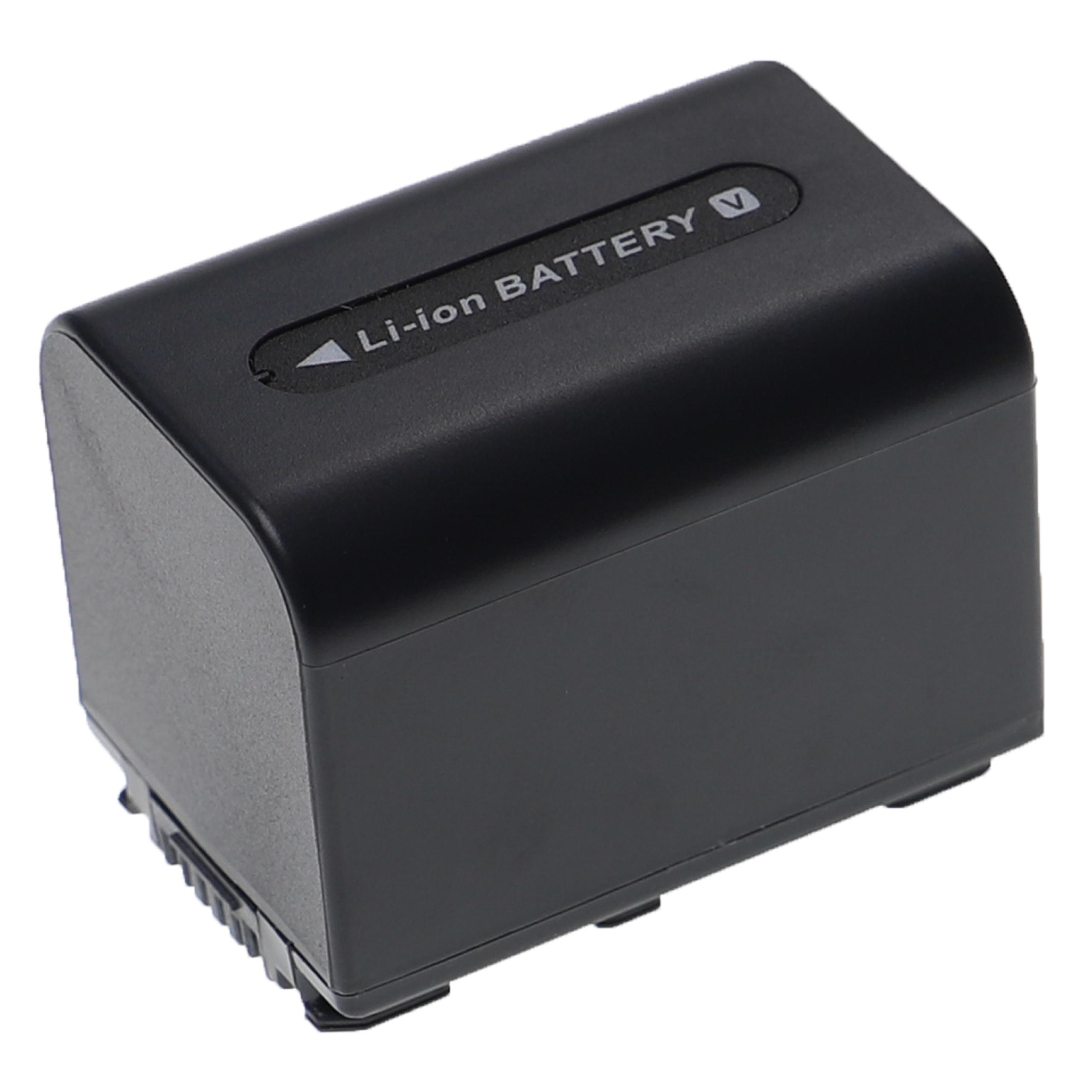 Batterie remplace Sony NP-FH100, NP-FH50, NP-FV50, NP-FH71, NP-FV100 pour appareil photo - 1500mAh 7,2V Li-ion