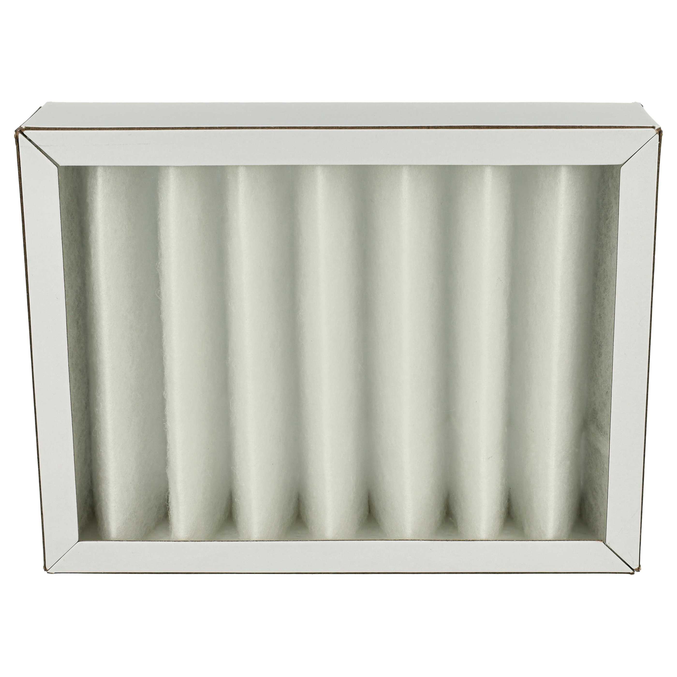 2x Filter als Ersatz für Pluggit APFG4F7-180 für Pluggit Lüfter - Filterklasse G4, weiß