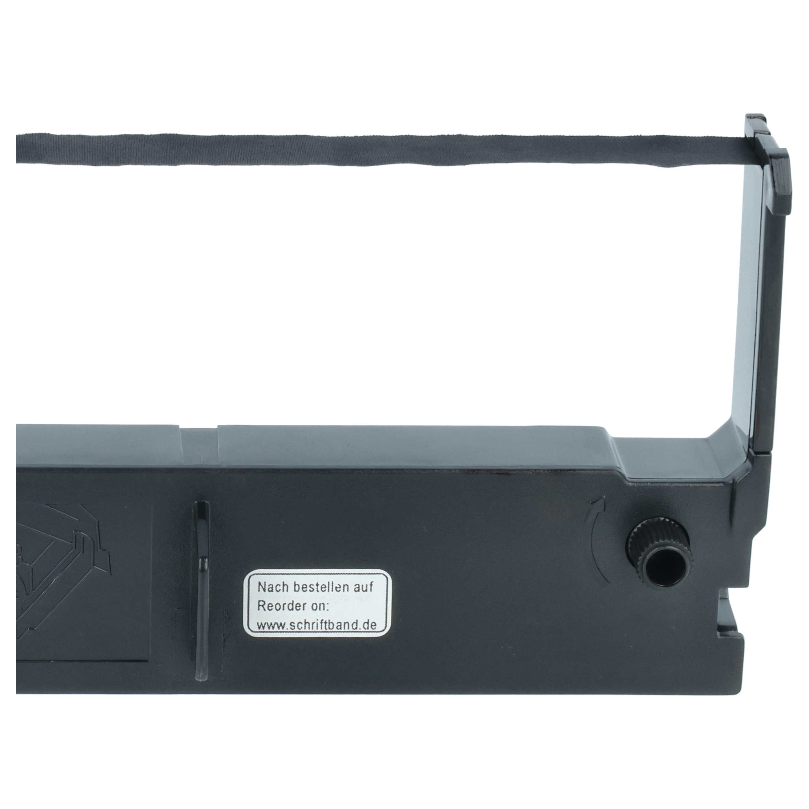 10x Cinta de escritura reemplaza Epson ERC-32, C43S015371 para impresora agujas / recibos NCR - Negro