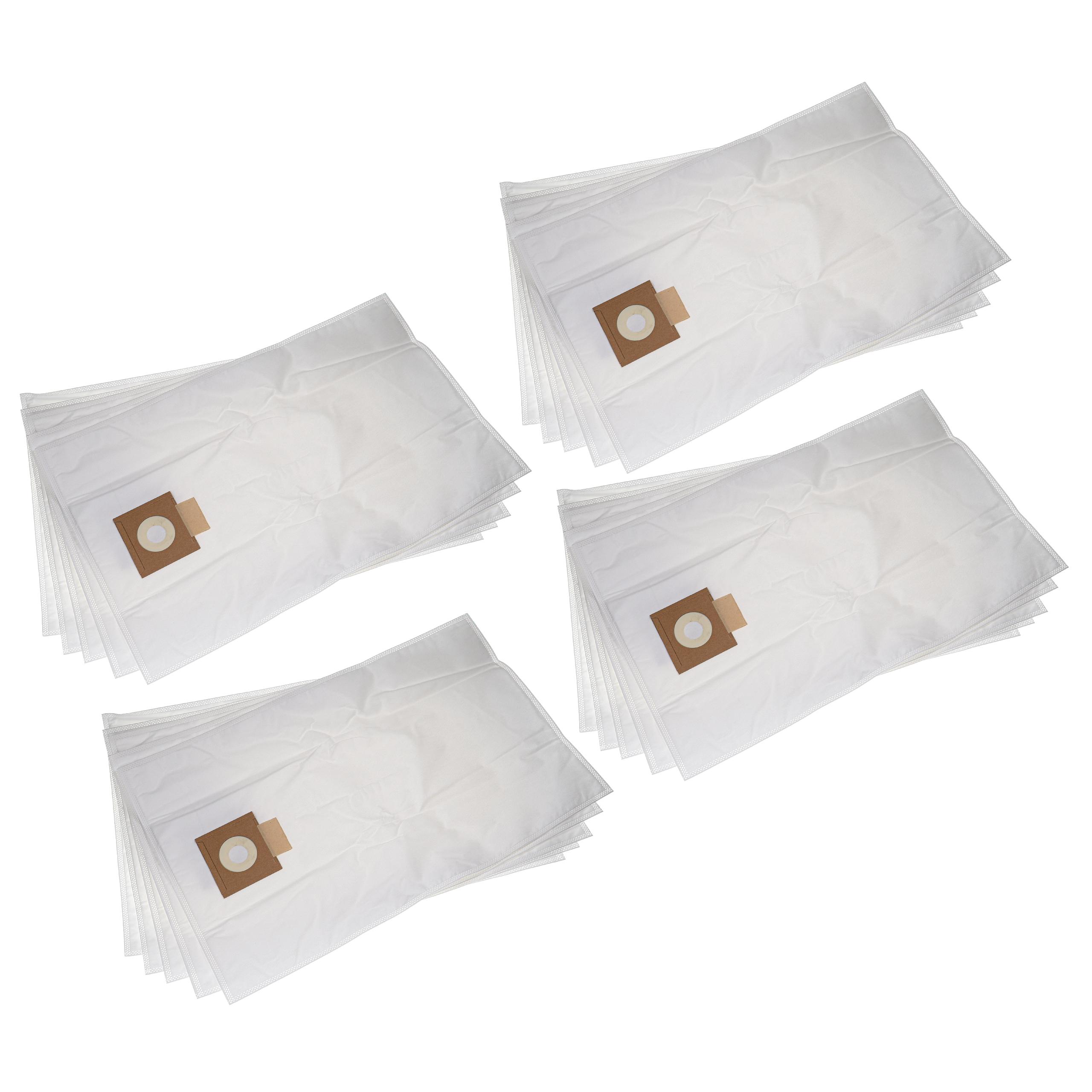 20x Sac remplace Nilfisk 5715492182251, 6.29.02.98-0 pour aspirateur Nilfisk - microfibre non tissée
