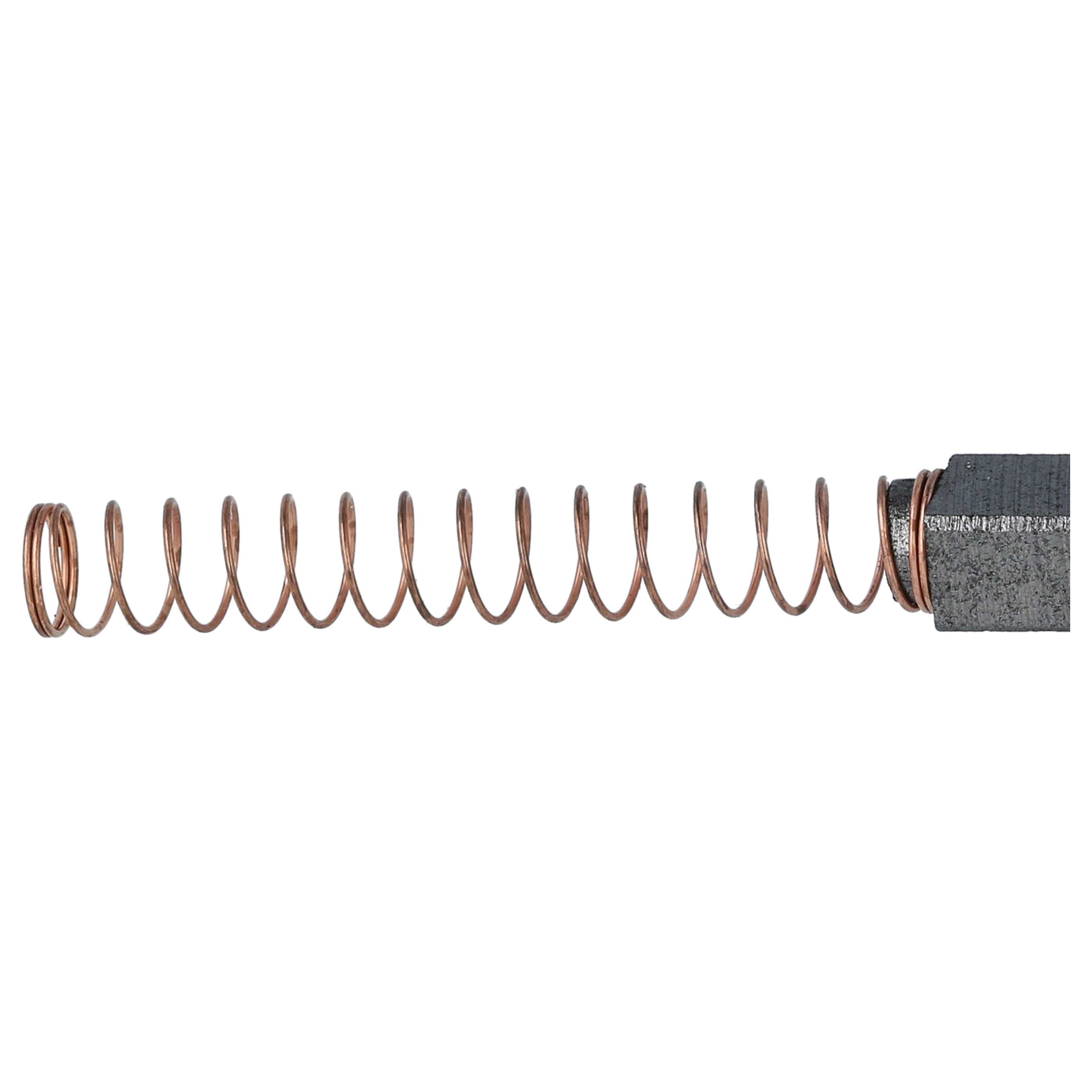 2x Kohlebürste als Ersatz für Europart 832158 für Elektrowerkzeug - 5 x 6 x 15mm