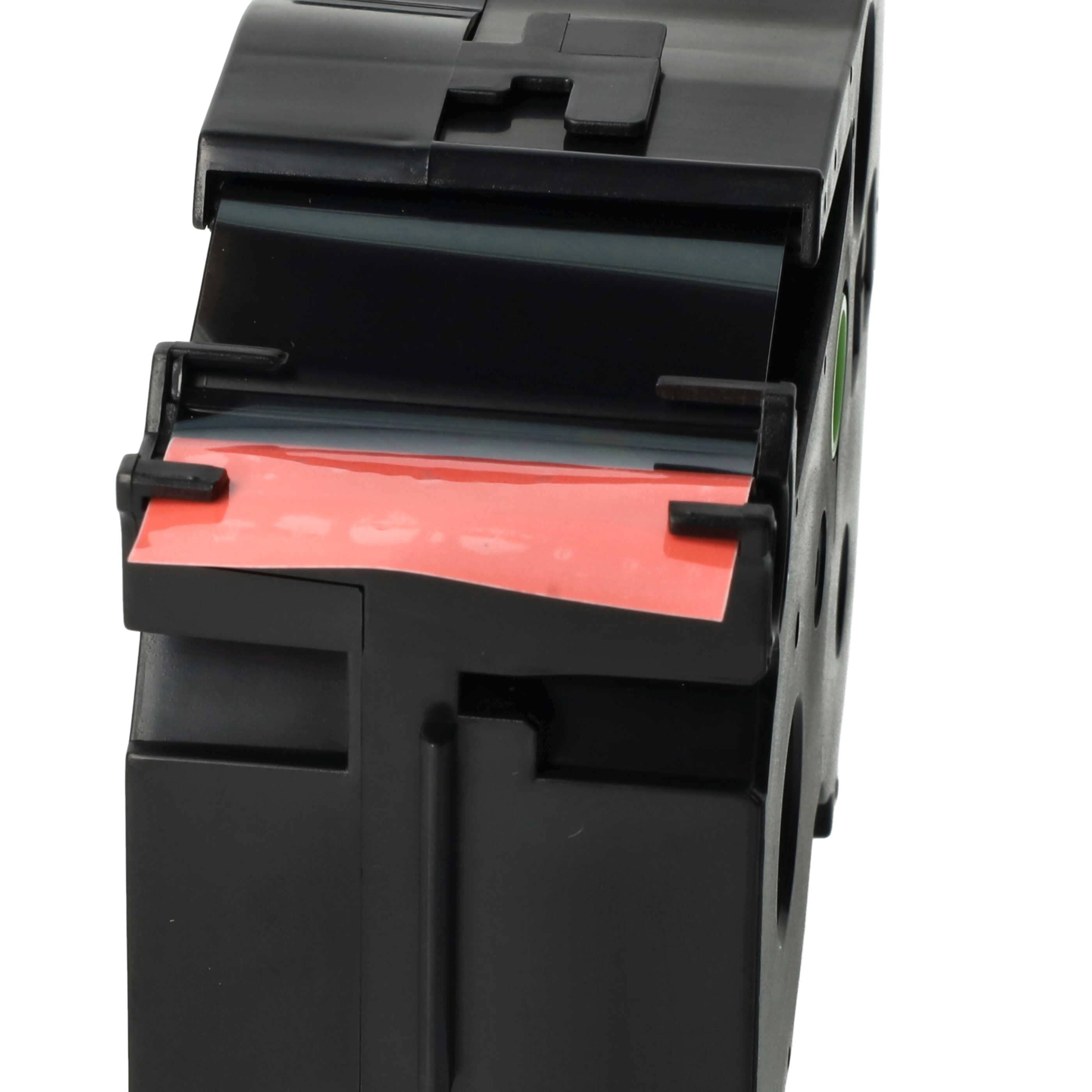 Label Tape as Replacement for Brother TZE-S461 - 36 mm Black to Red, Extra Stark