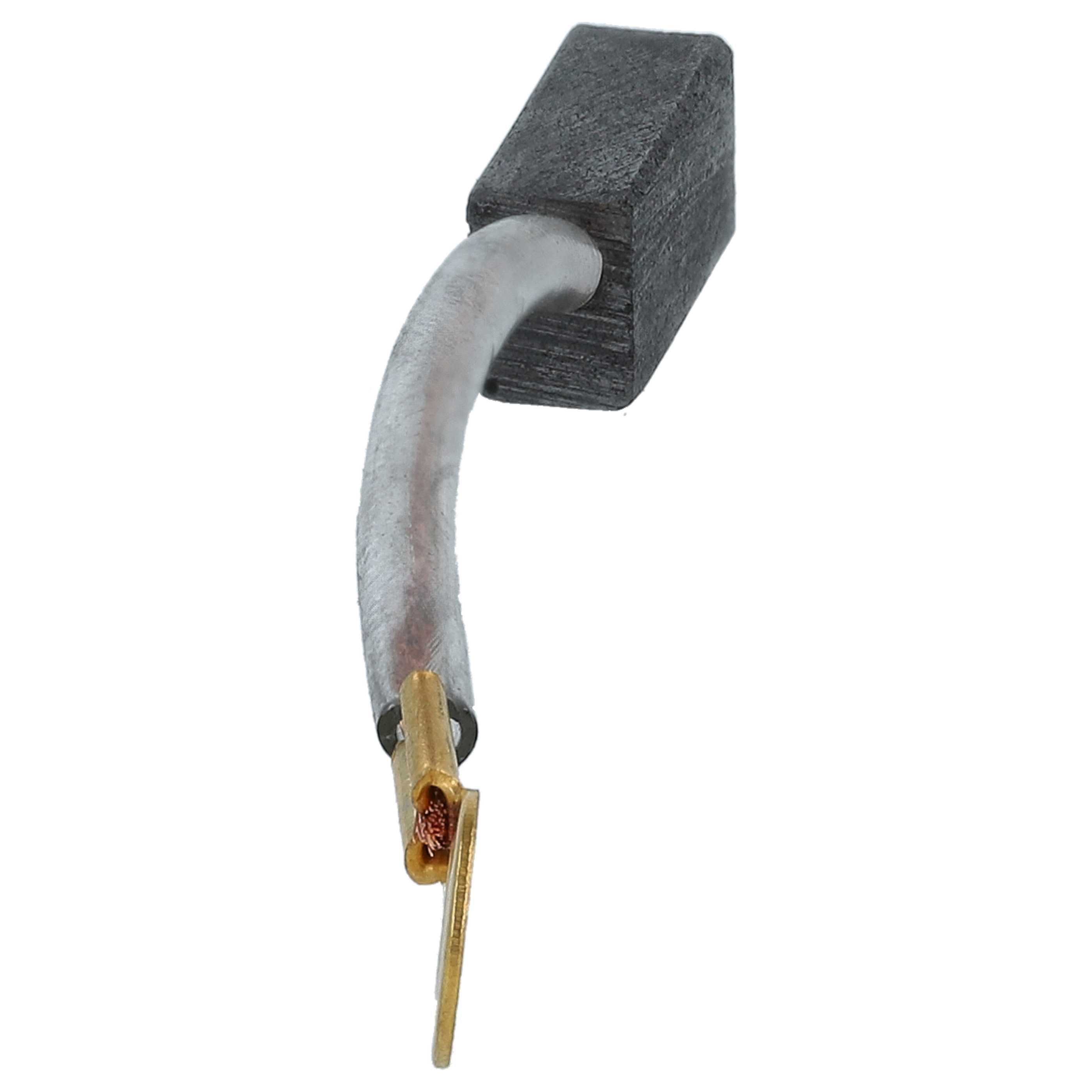 2x Kohlebürste als Ersatz für Fein 30711062001, 4014586024851 für Elektrowerkzeug - 5 x 6, 5 x 13mm