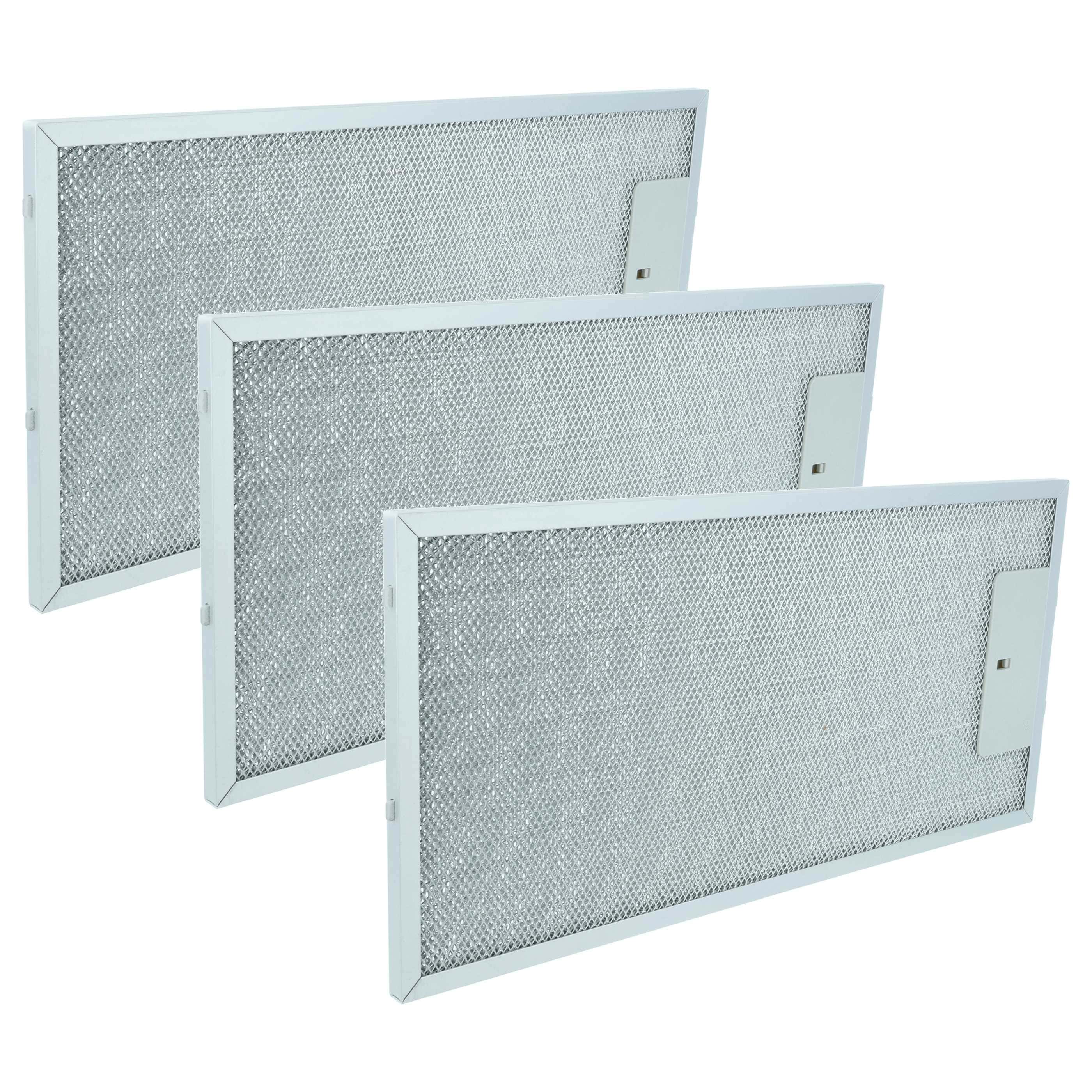 3x Filtres métal remplace Bosch 00435204 pour hotte aspirante