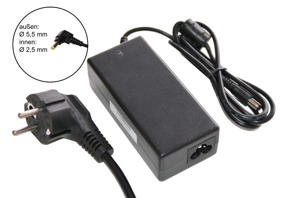 Mains Power Adapter replaces HP C6409-60014 for Printer