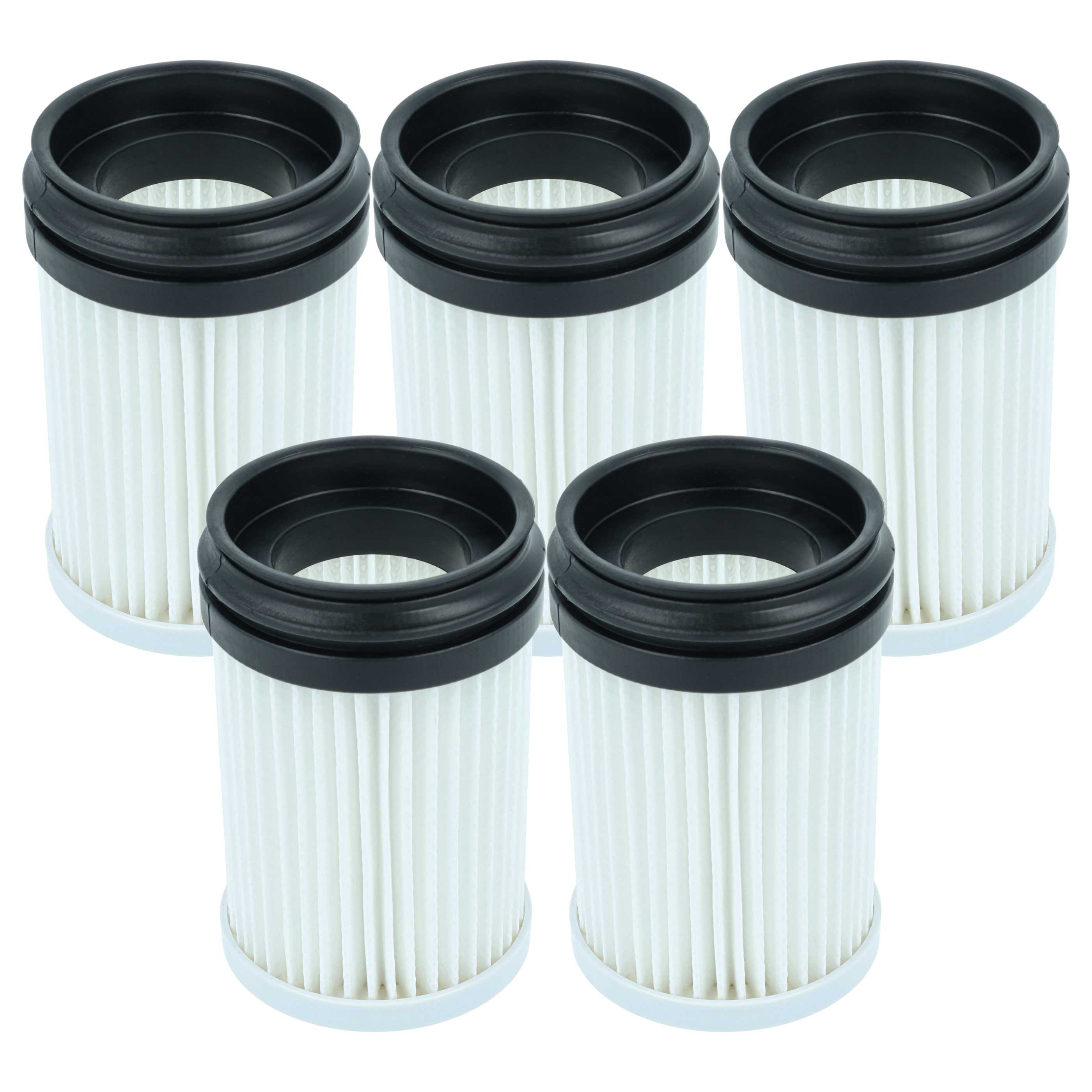 5x Filter replaces Makita 0088381546522, 199989-8 for Makita Vacuum Cleaner, filter class H11