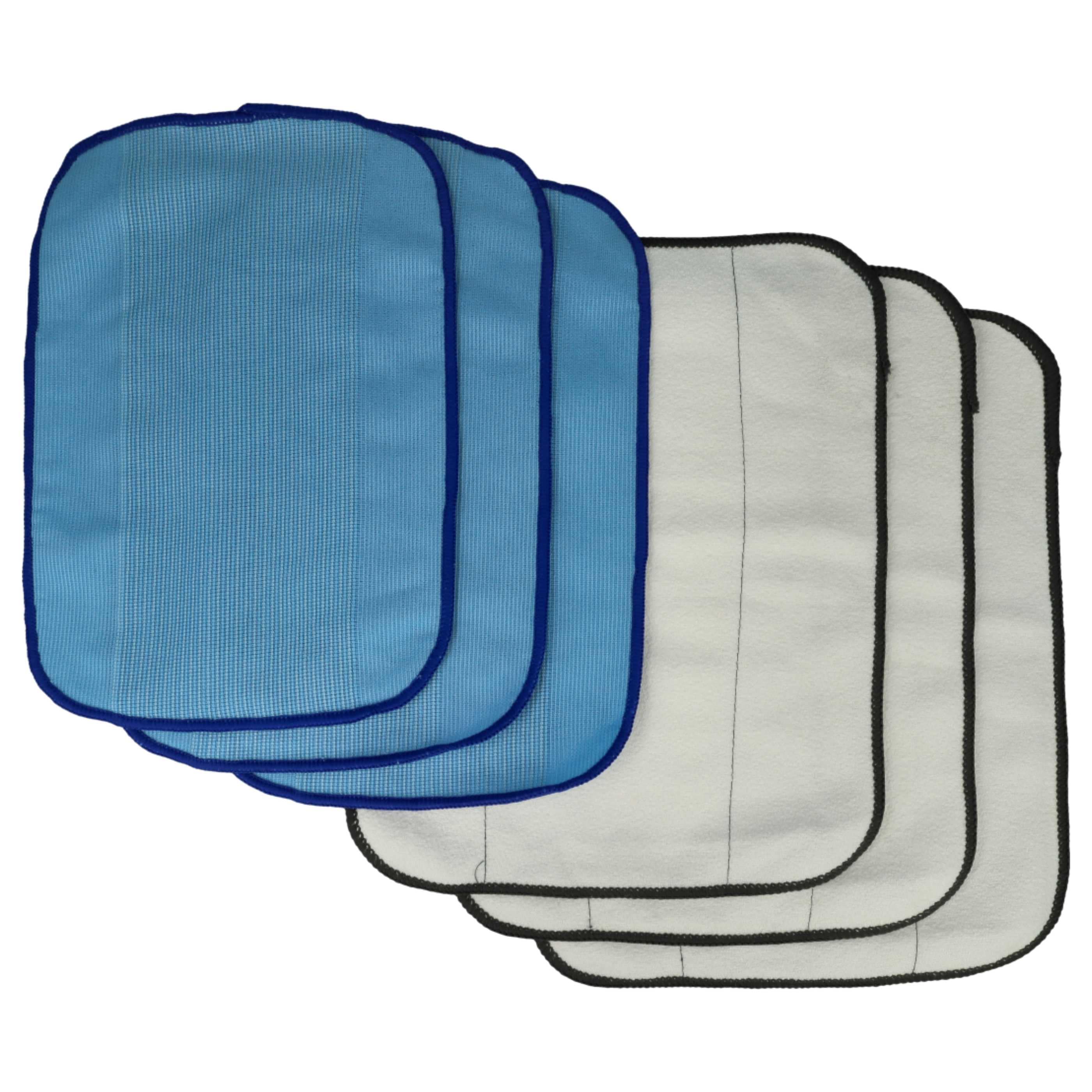Cleaning Cloth Set (12 Part) replaces iRobot 4409706 for iRobot Robot Vacuum - microfleece