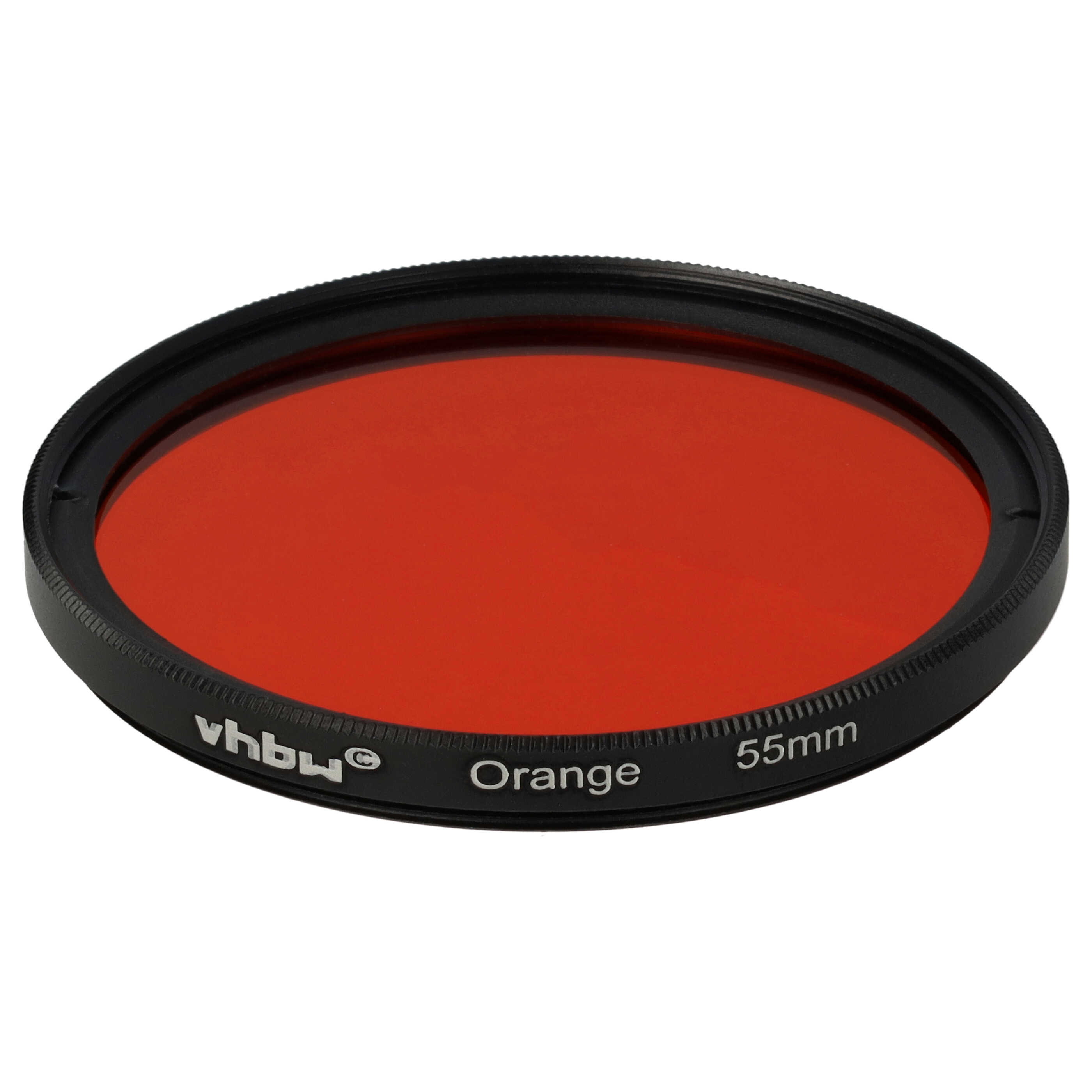 Filtr fotograficzny na obiektywy z gwintem 55 mm - filtr pomarańczowy
