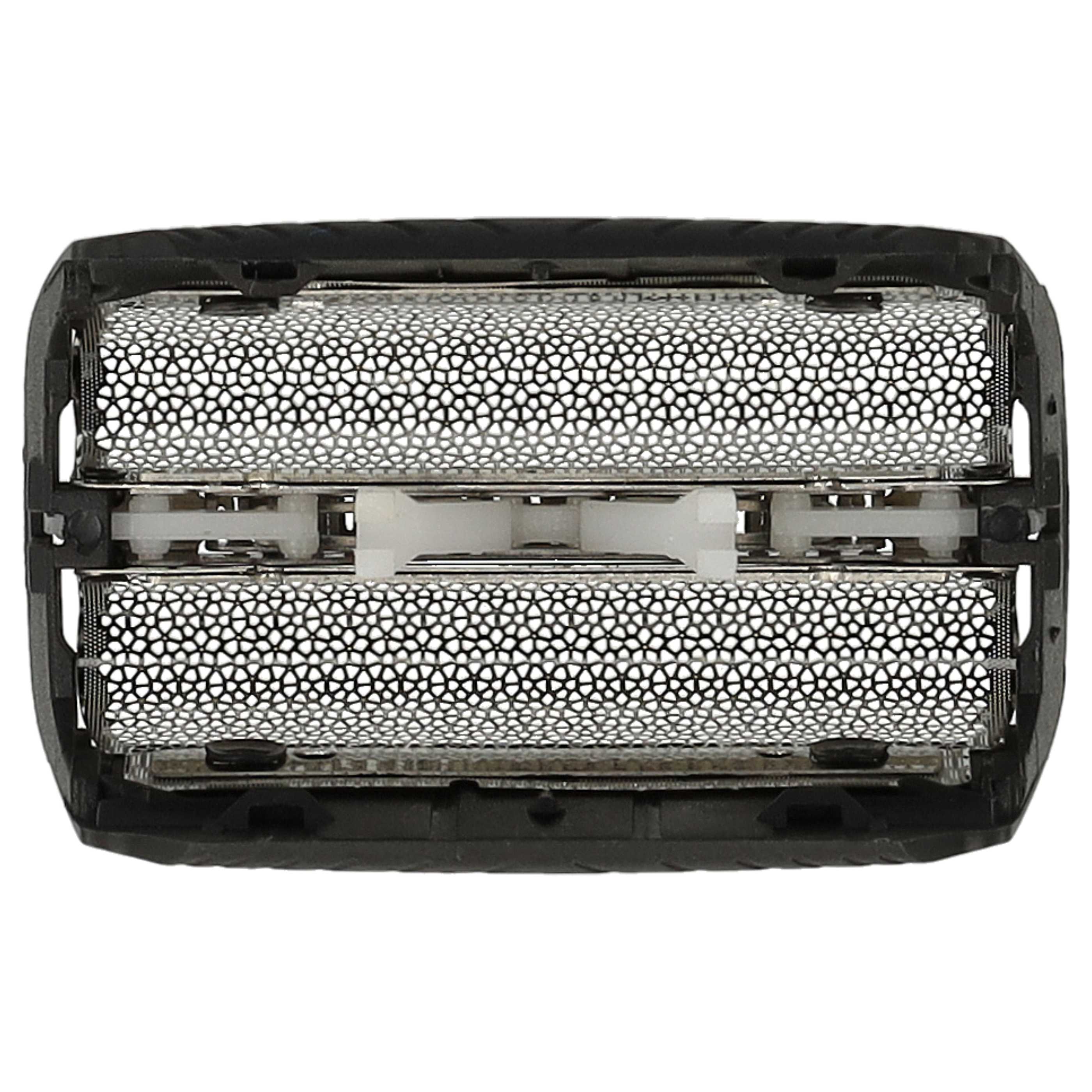 3x Dual Shaver Foil replaces Braun 30B, 30B Mul for Razor - incl. Frame, Black