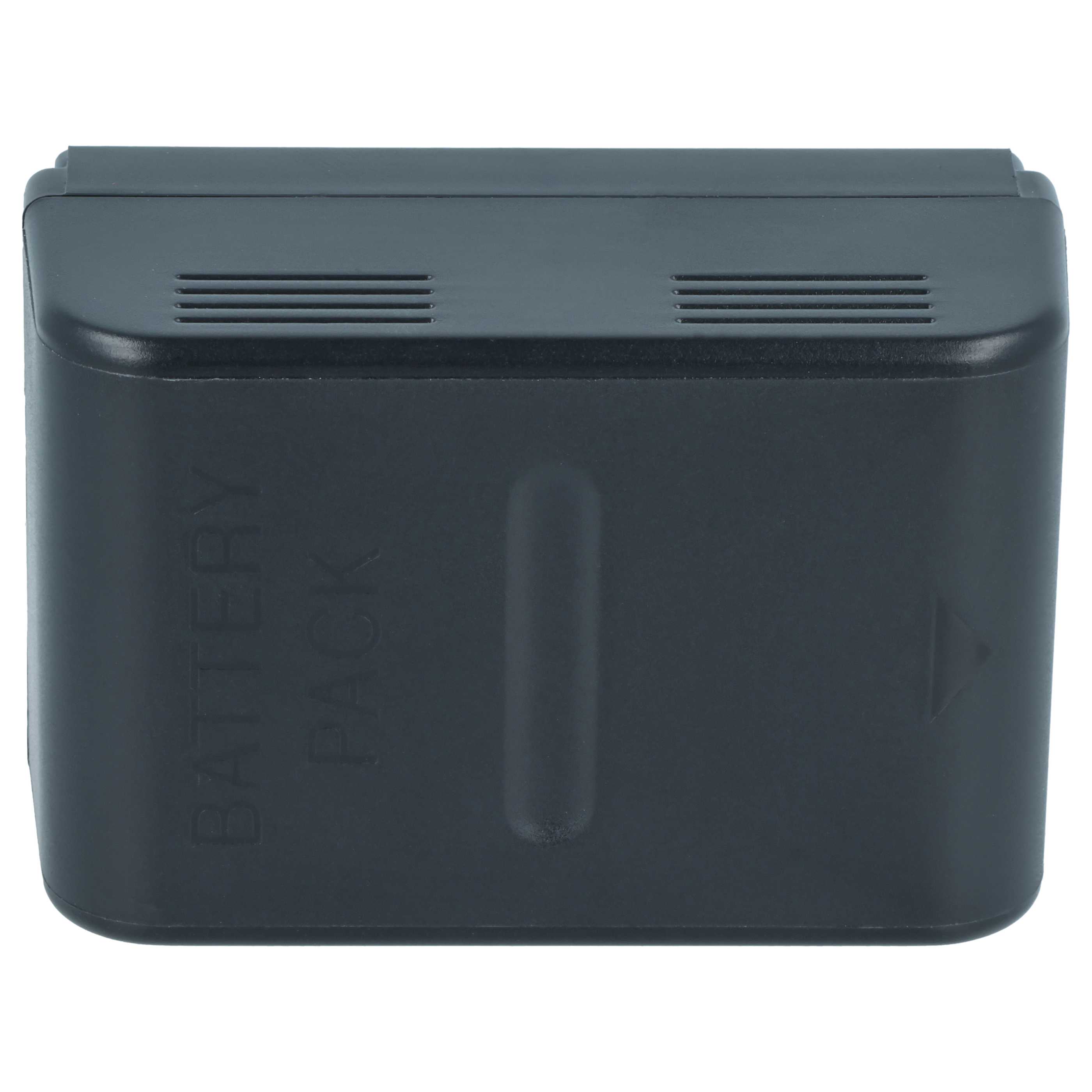 Batterie remplace Panasonic HHR-V211, HHR-V212, P-V212, PV211 pour caméscope Philips- 2400mAh 4,8V NiMH