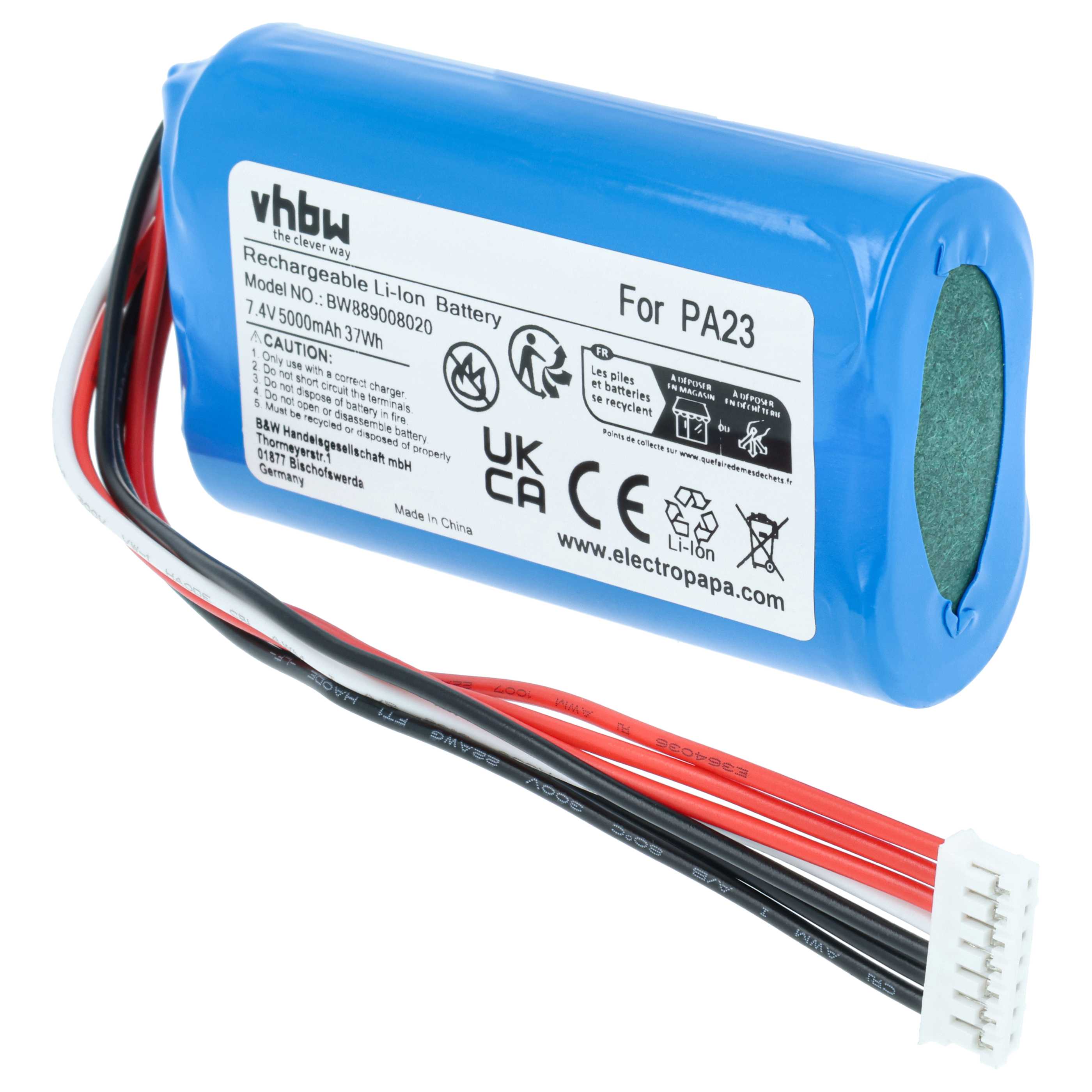 Akumulator do głośnika zamiennik Anker PA23 - Li-Ion 5000mAh