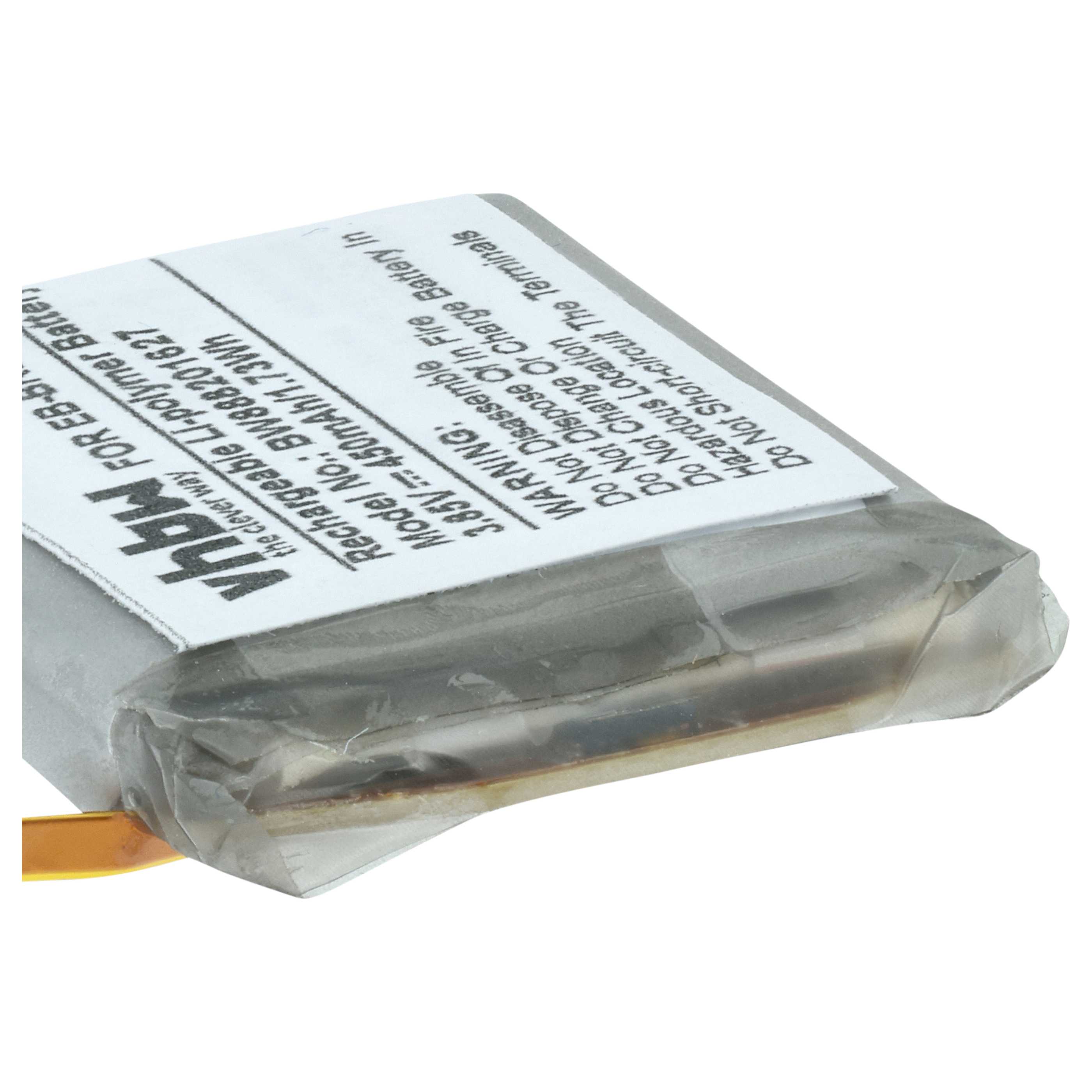 Smartwatch Battery replaces Samsung EB-BR800ABU, GH43-04855A - 450 mAh 3.85 V Li-polymer
