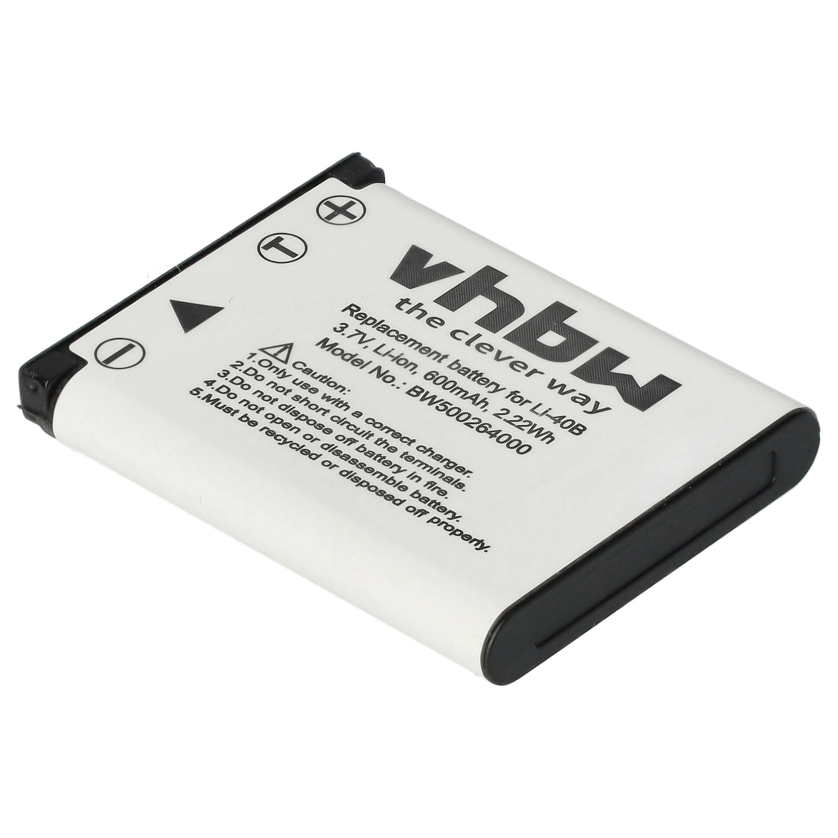 Kamera-Akku als Ersatz für BenQ DLI216 - 500mAh 3,6V Li-Ion