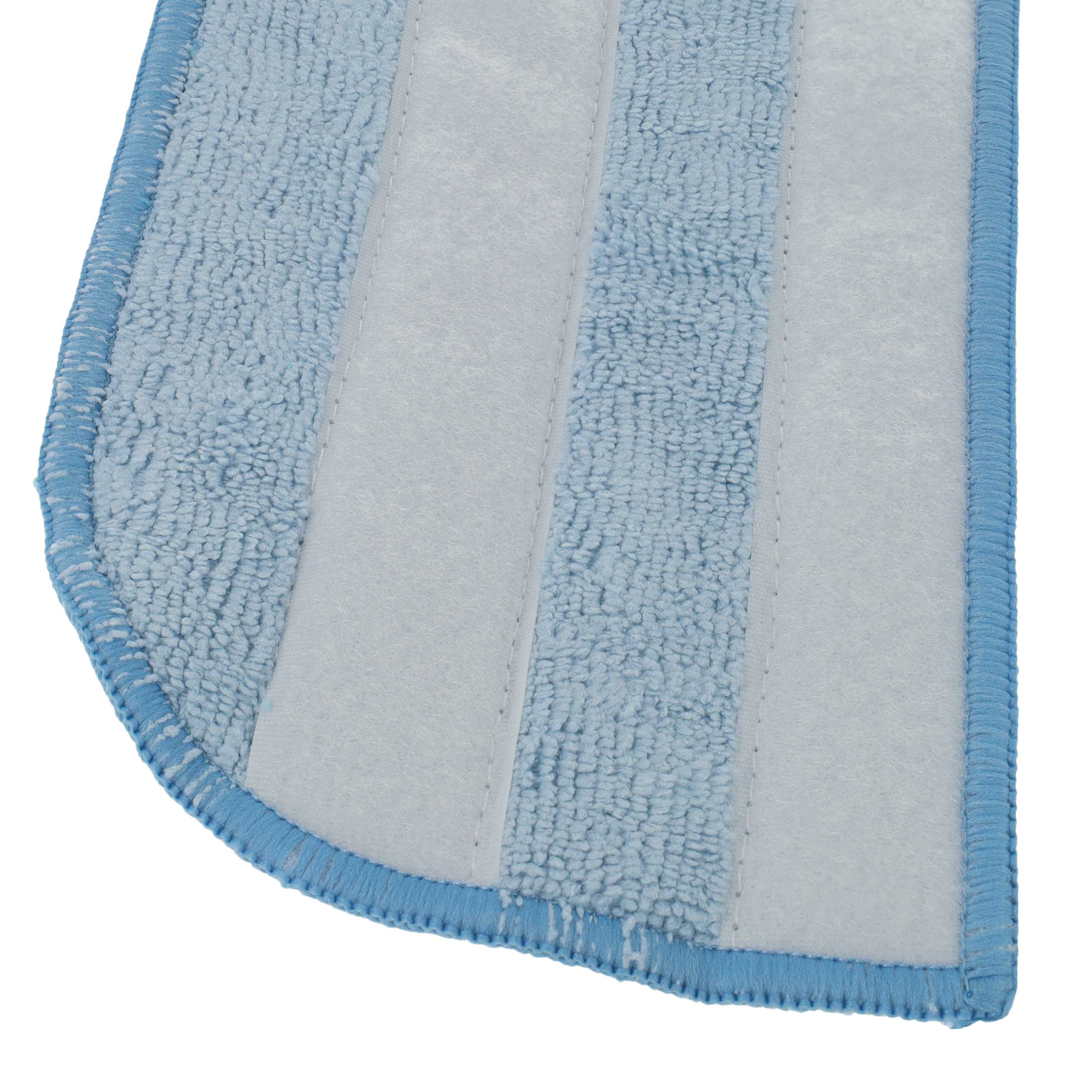 2x Mop Pad replaces Philips CP1055/01, 432200493831 for Philips Steam Cleaner - Microfibre, Velcro Fastener