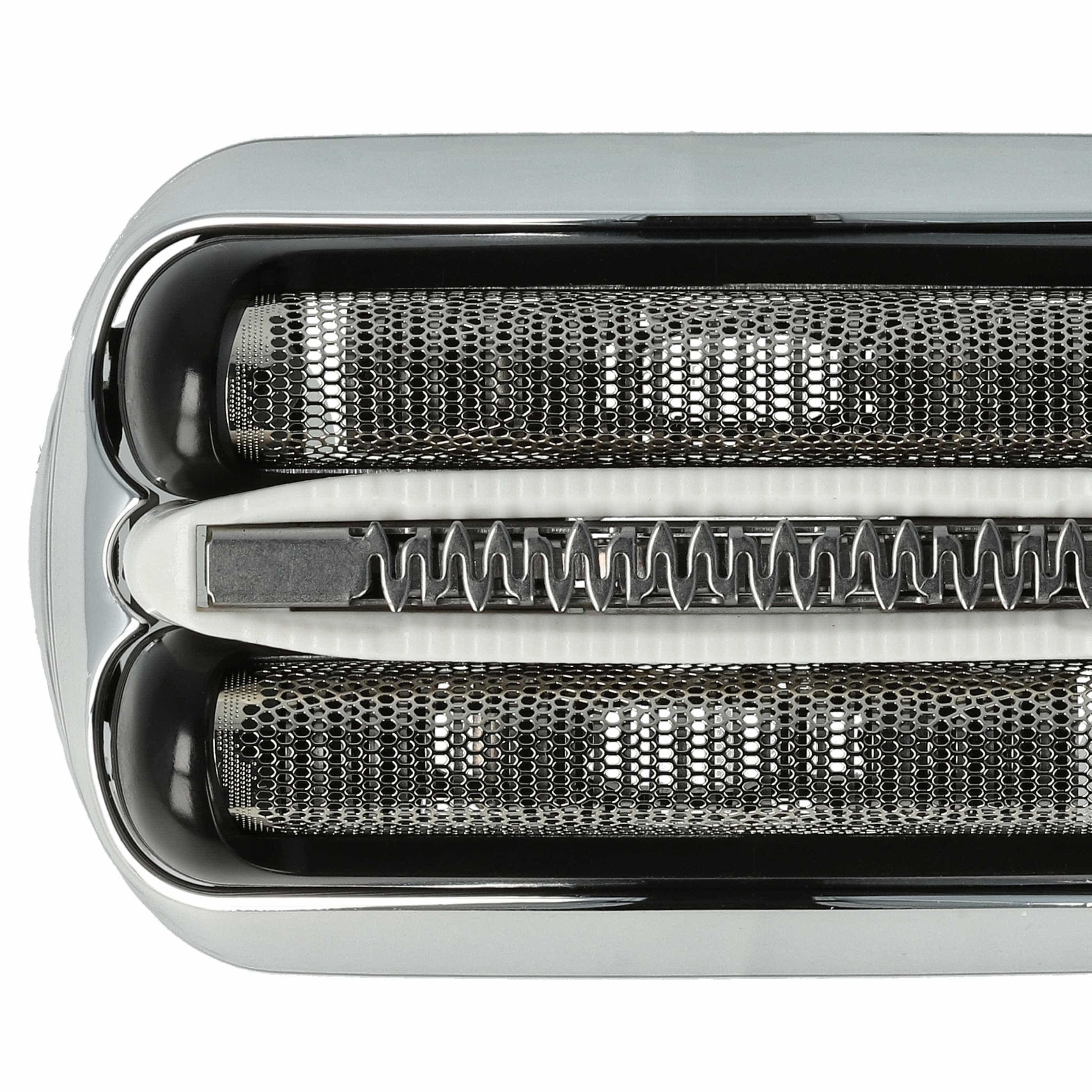 3x cabezales reemplaza Braun 32B, 32S para afeitadoras Braun - plata