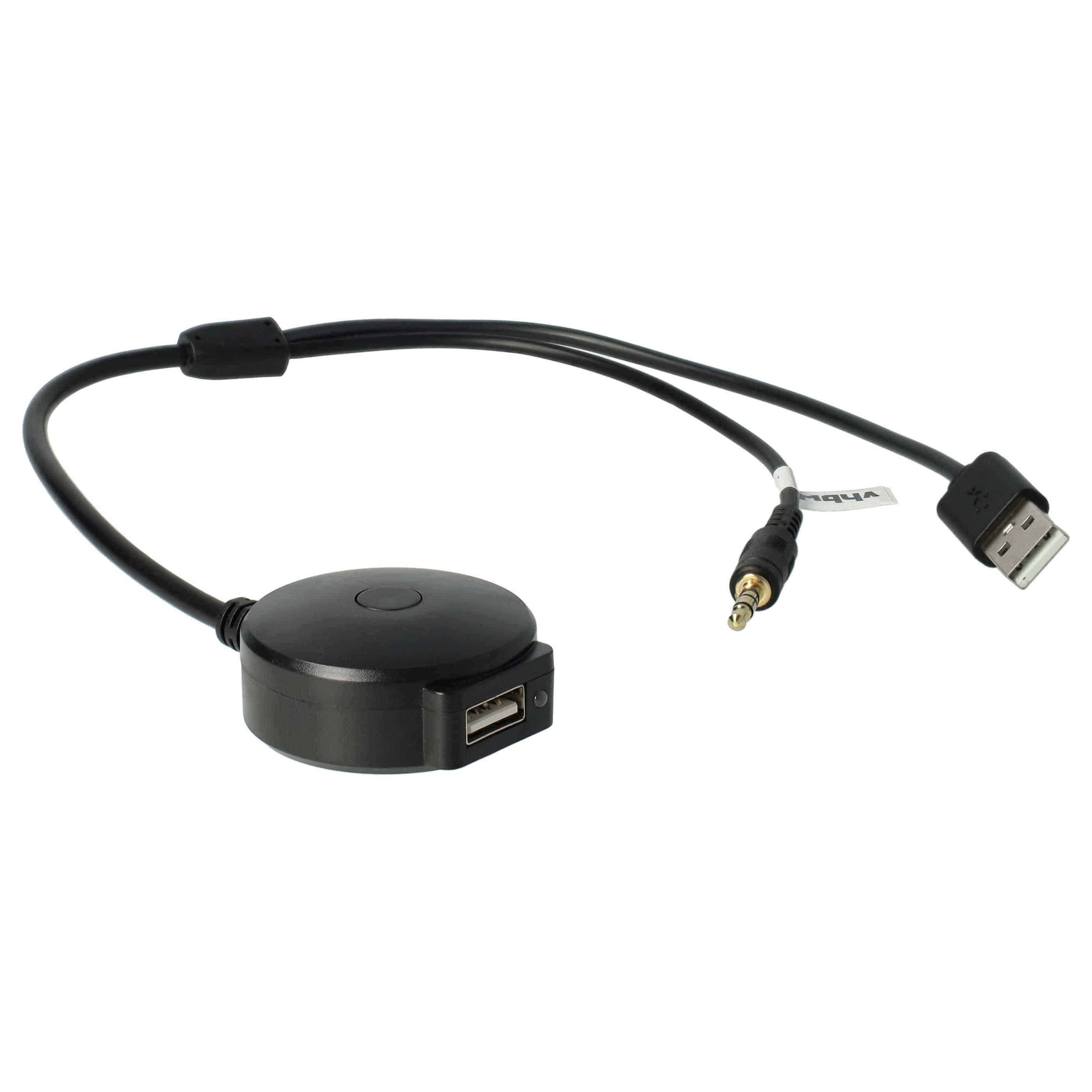 AUX Audio Adapter Cable for MINI, BMW R56 Car Radio etc. - USB, Bluetooth