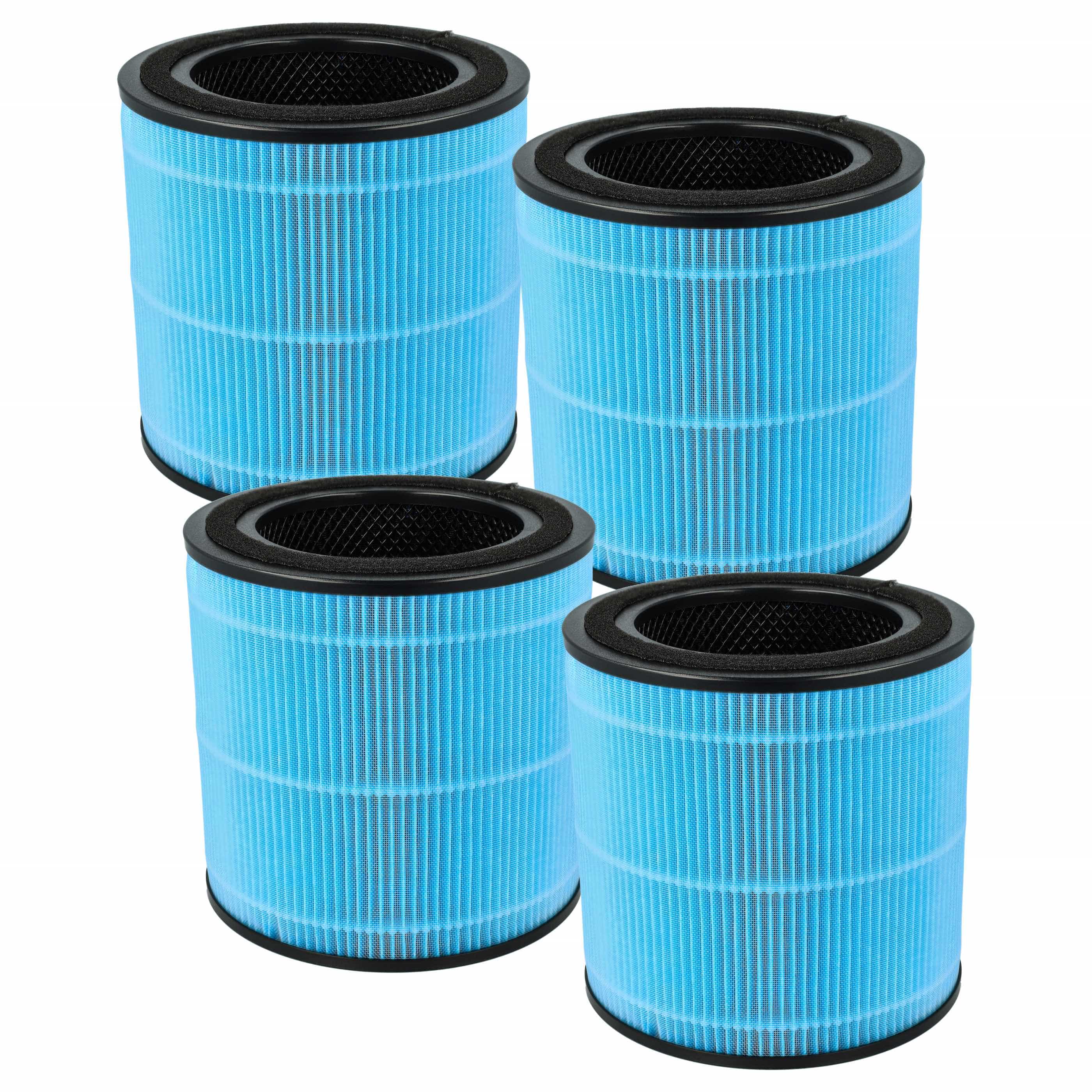 4x HEPA Filter replaces Airtok AP0601-RF for Airtok Air Humidifier - Activated Carbon