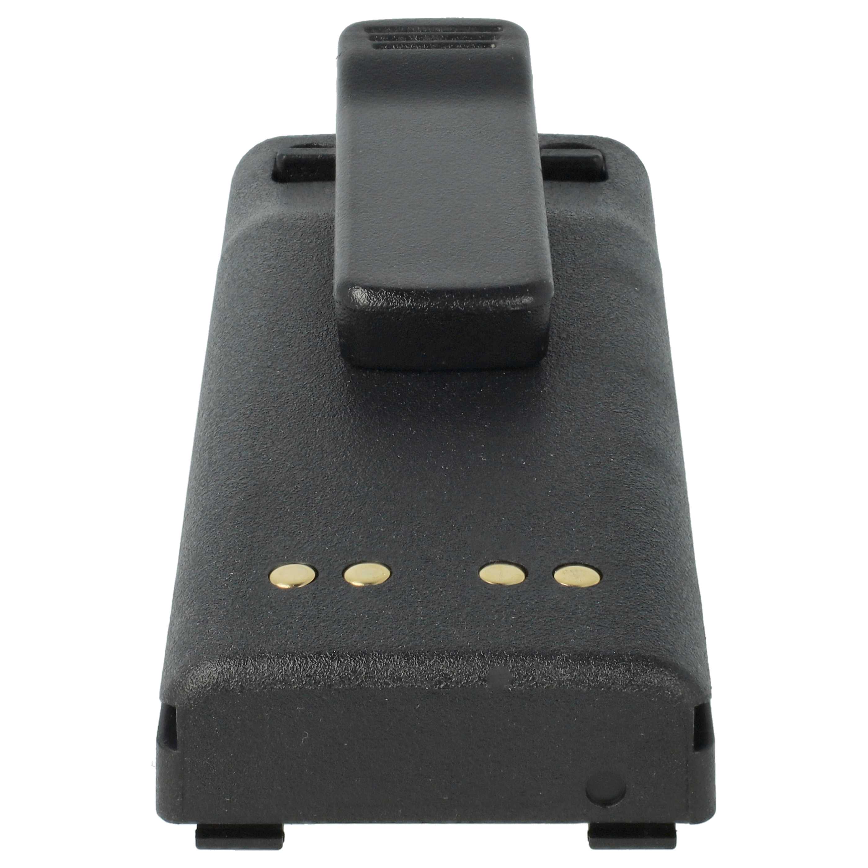 Radio 10x Battery replaces Motorola NTN7143, NTN7143CR, NTN7143B, NTN7143A - 2300 mAh 7.5 V NiMH + Belt Clip