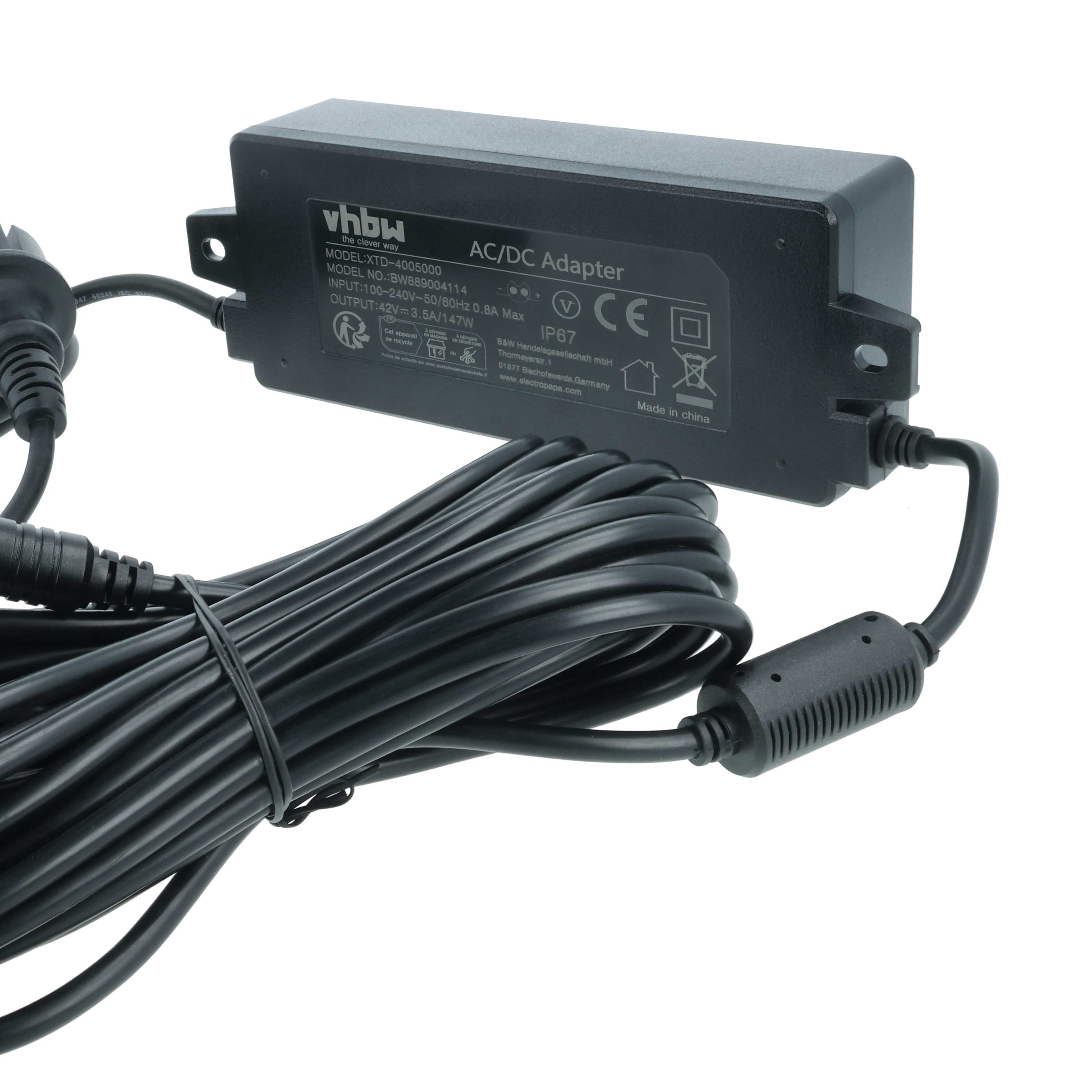 Mains Power Adapter replaces Bosch F016L69116, F 016 L69 170 lawnmower robot Charging Station