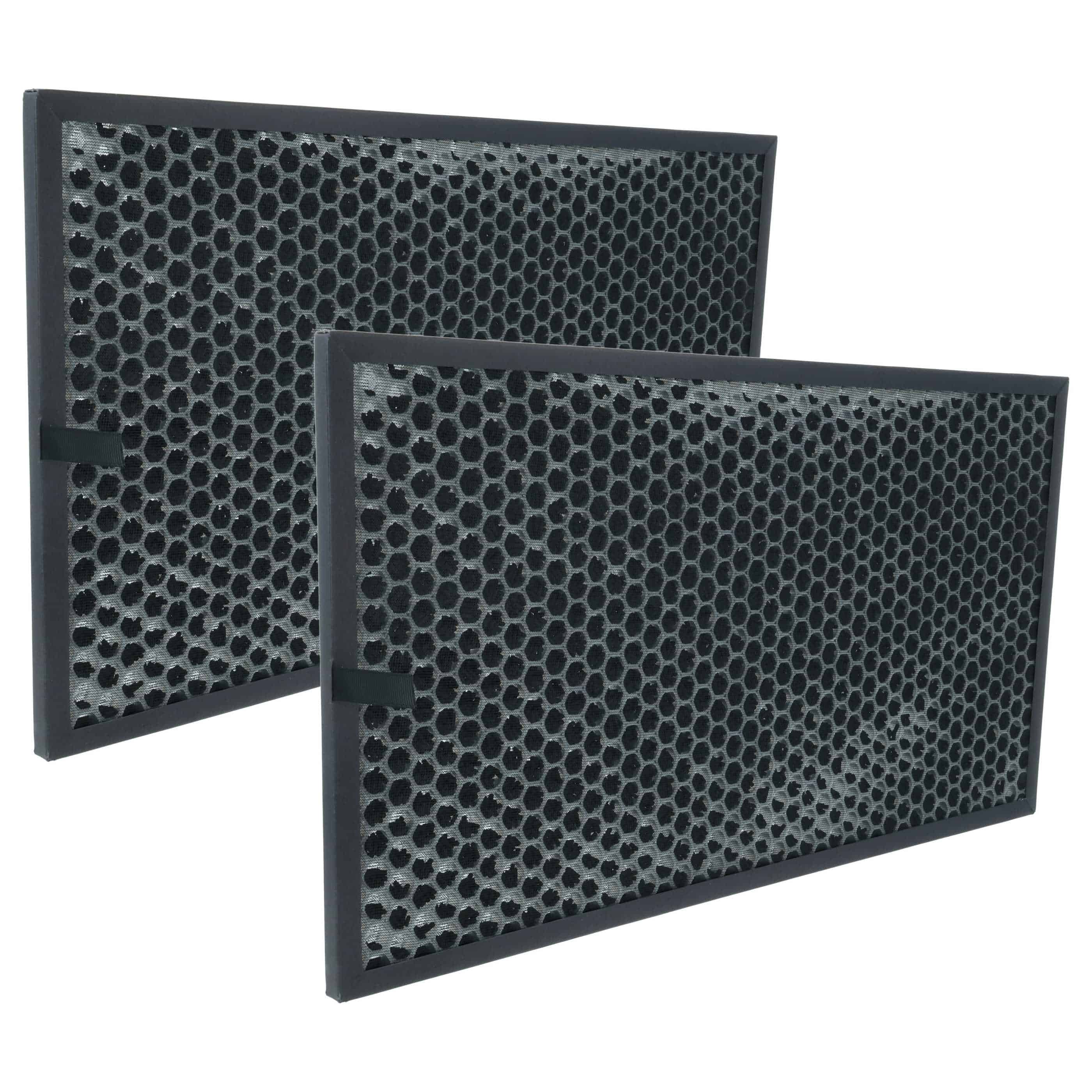 2x Activated Carbon Filter replaces Sharp FZ-C100DFE, FZ-C100DFU for Sharp Air Purifier - Air Filter