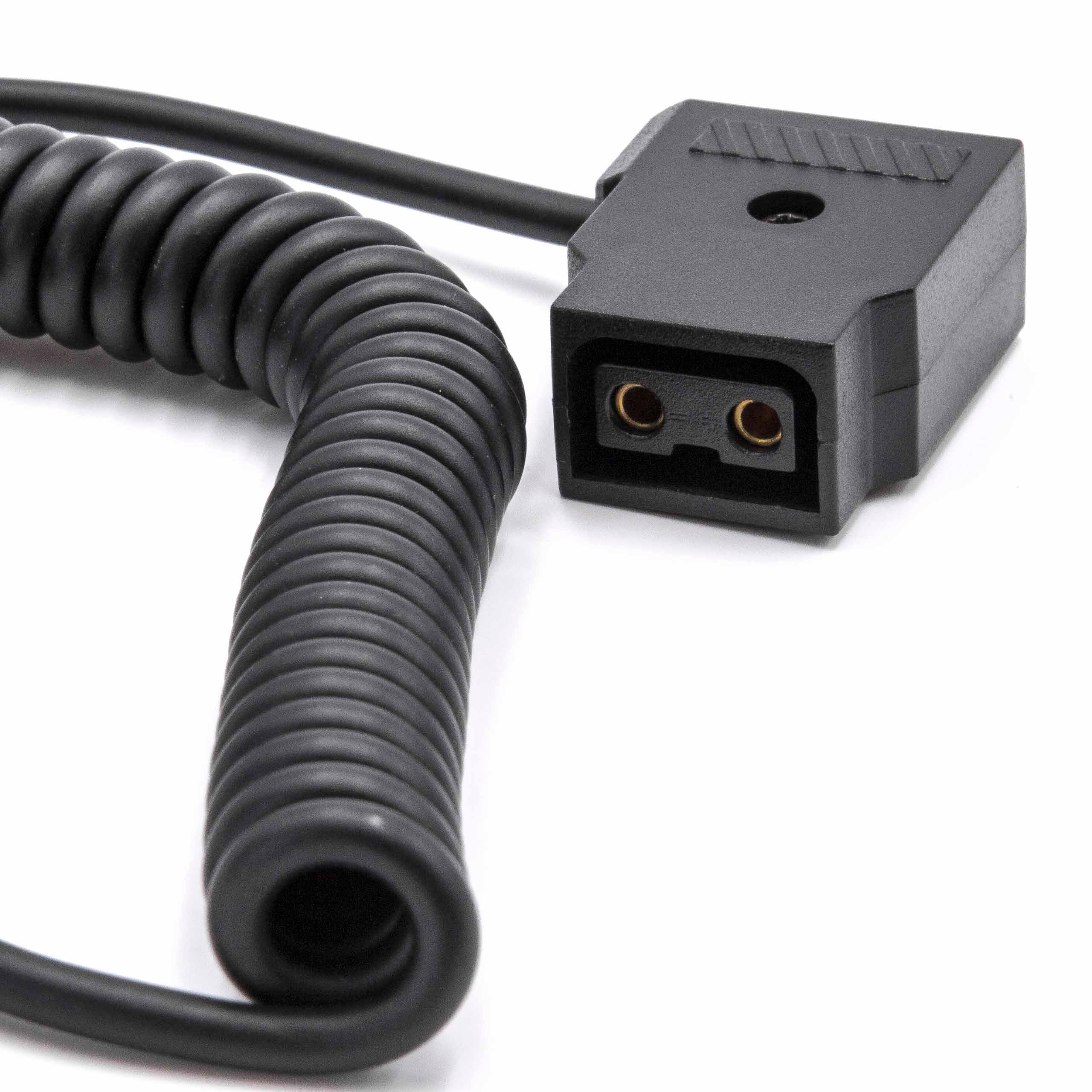 Adapter Cable D-Tap (male) to 1x D-Tap (female) suitable for Anton Bauer Dionic, D-Tap Camera - Black