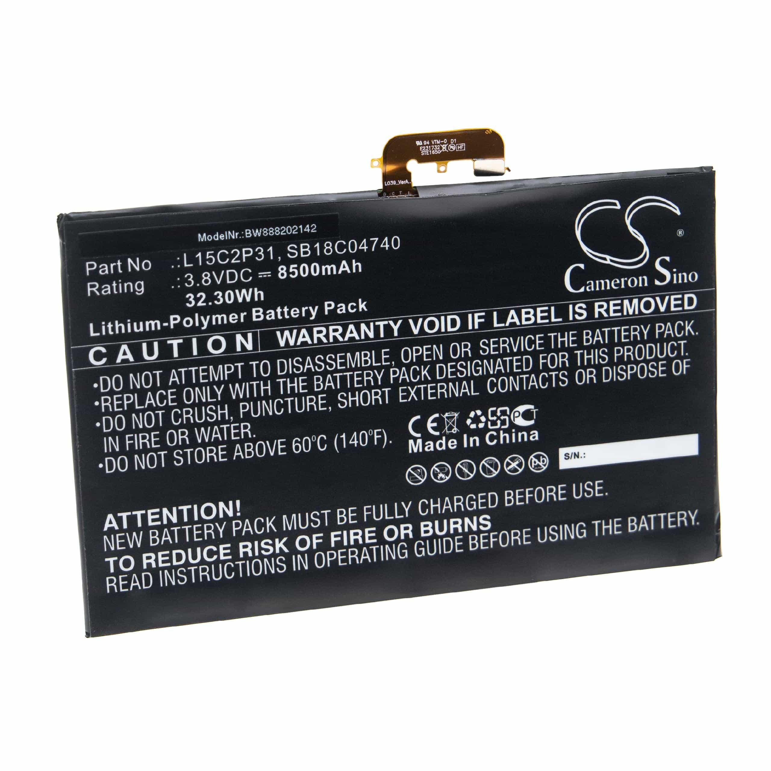 Akumulator do laptopa zamiennik Lenovo SB18C04740, L15C2P31 - 8500 mAh 3,8 V LiPo