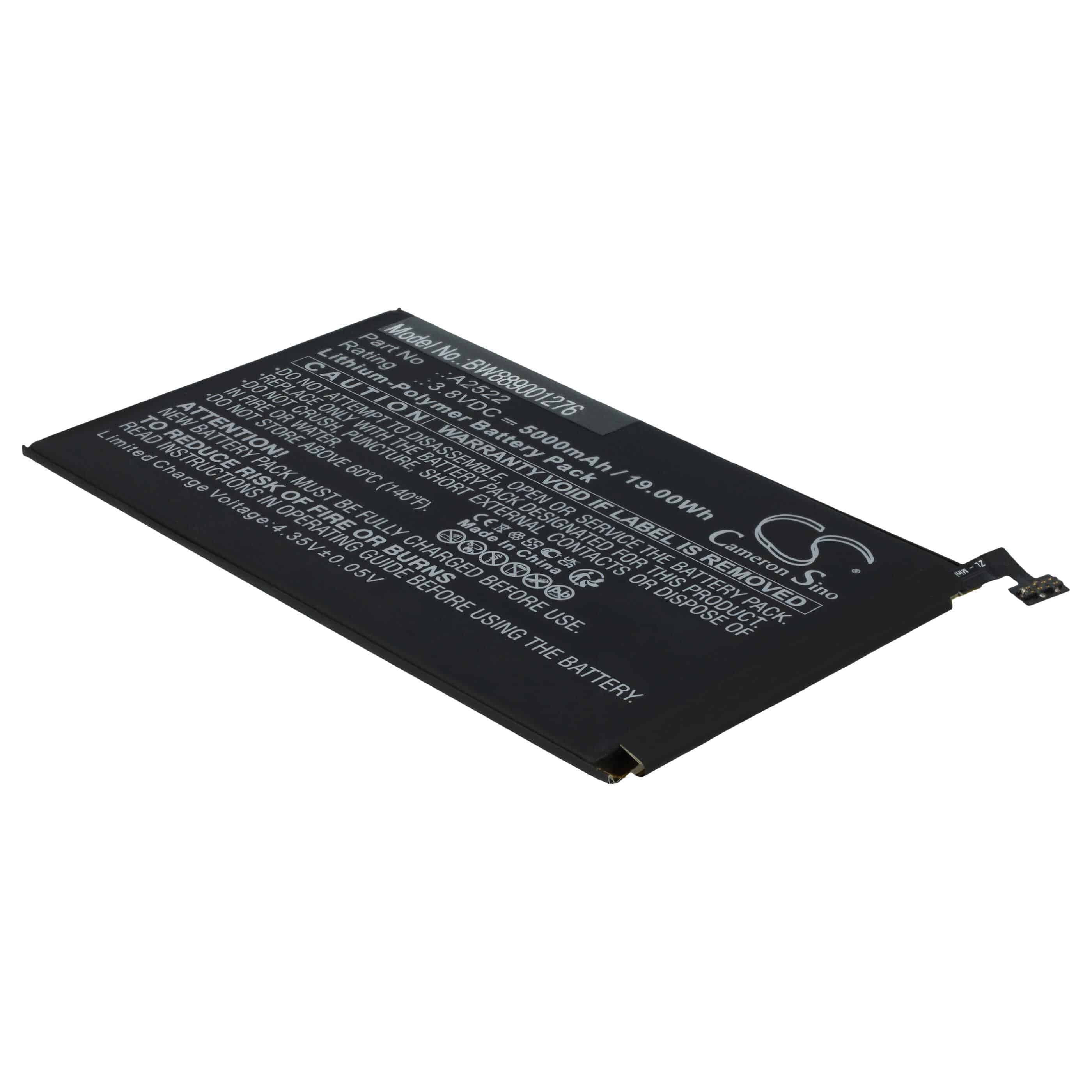 Tablet-Akku als Ersatz für Apple A2522 - 5000mAh 3,8V Li-Polymer