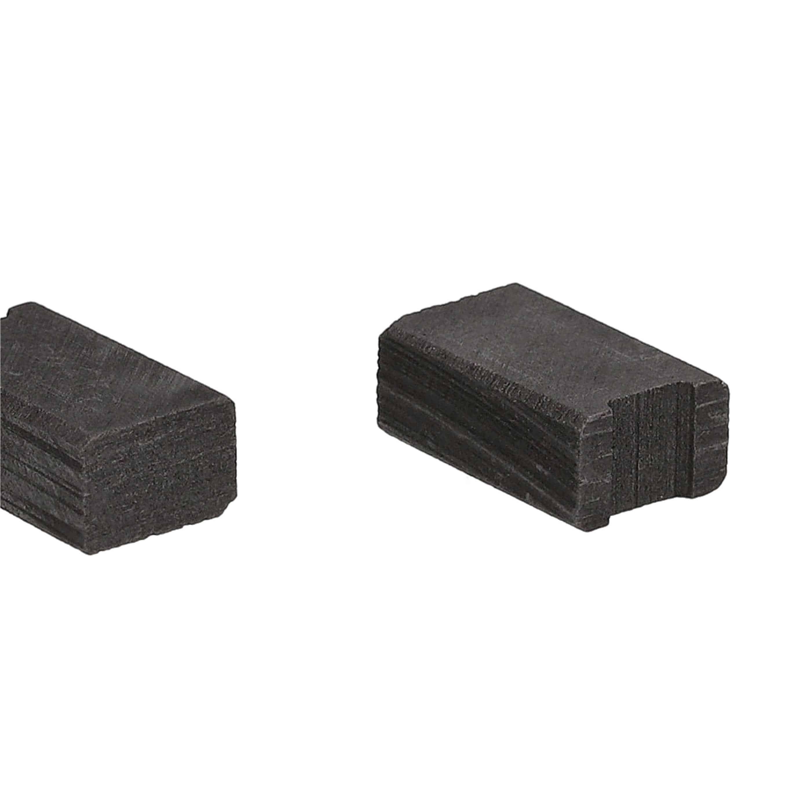 2x escobilla 4 x 6 x 10 + 4 x 6 x 9,15mm para herramientas Bosch, etc.