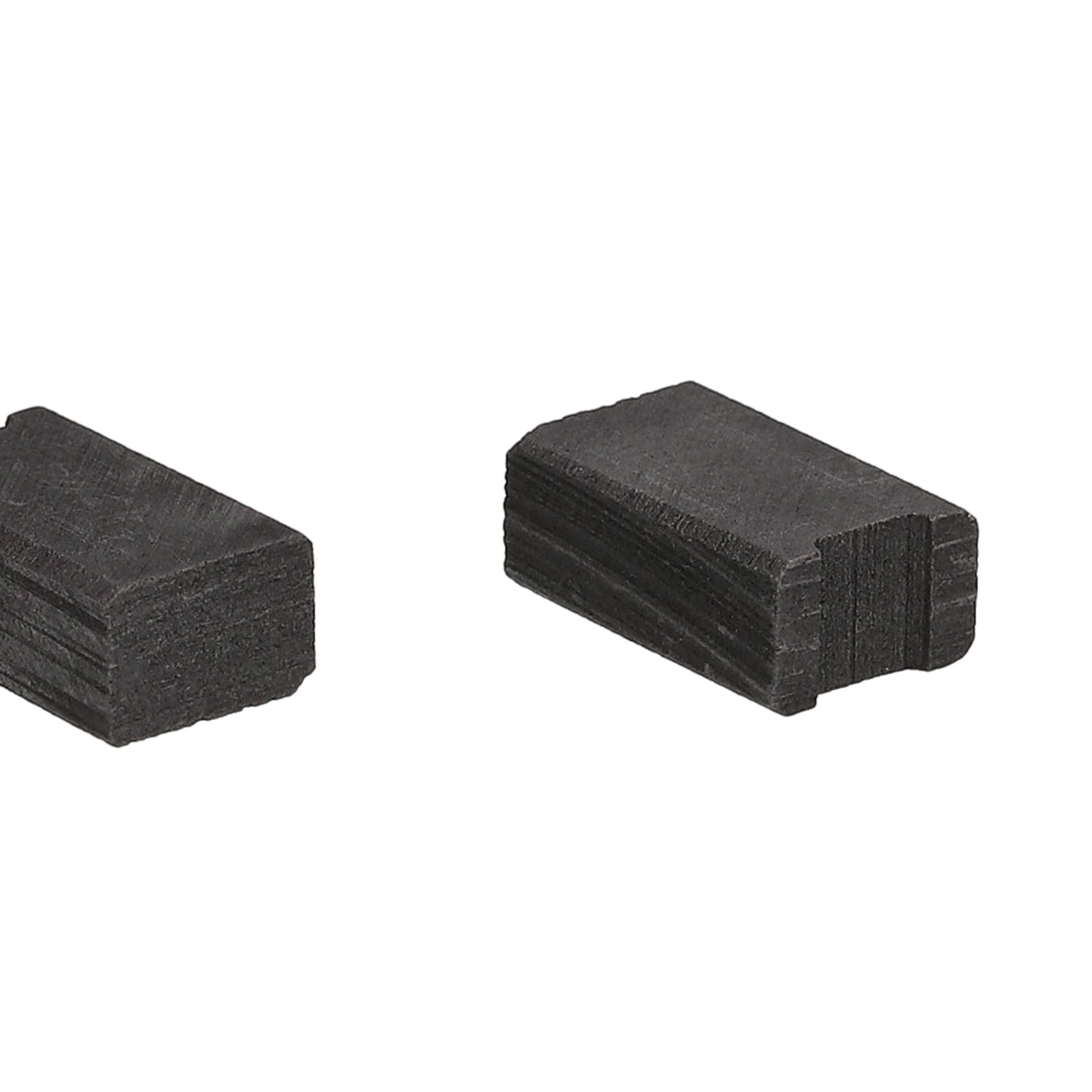 2x Carbon Brush Suitable for Bosch Electric Power Tool - 4 x 6 x 10 + 4 x 6 x 9.15 mm