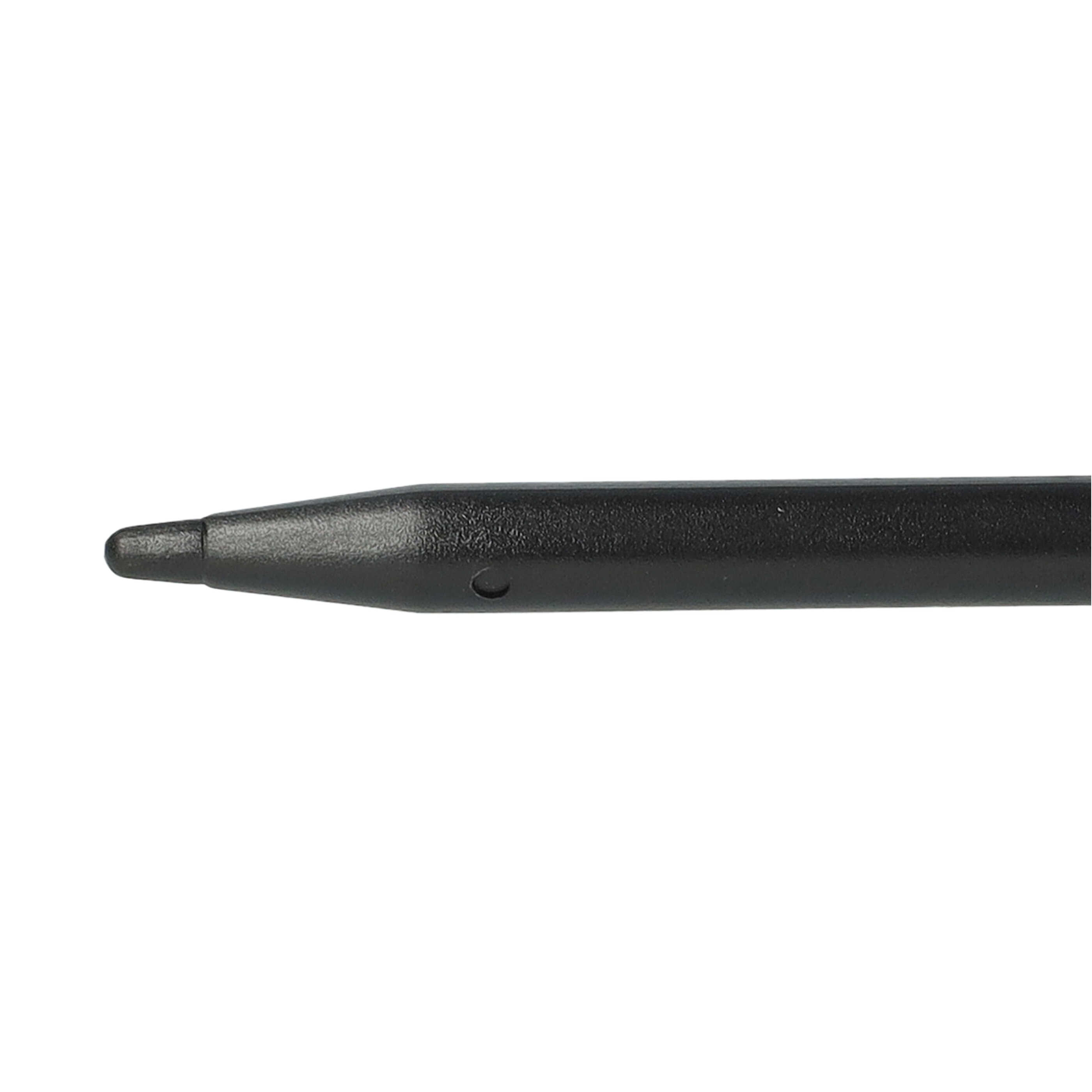 10x lápices compatible con Nintendo 2DS LL consola de juego - negro, blanco