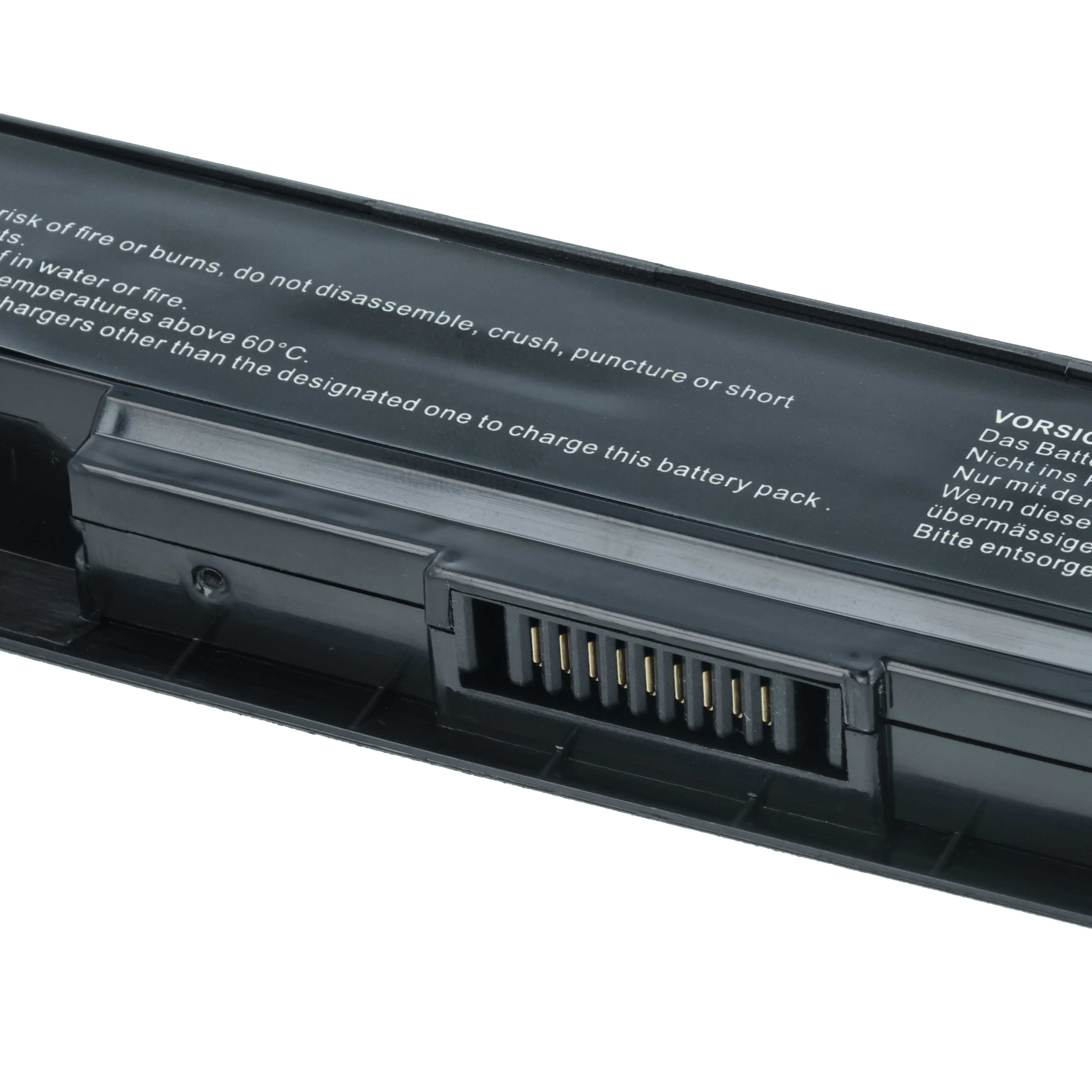 Batteria sostituisce Asus A41-X550A, A41-X550 per notebook - 2200mAh 14,8V Li-Ion nero