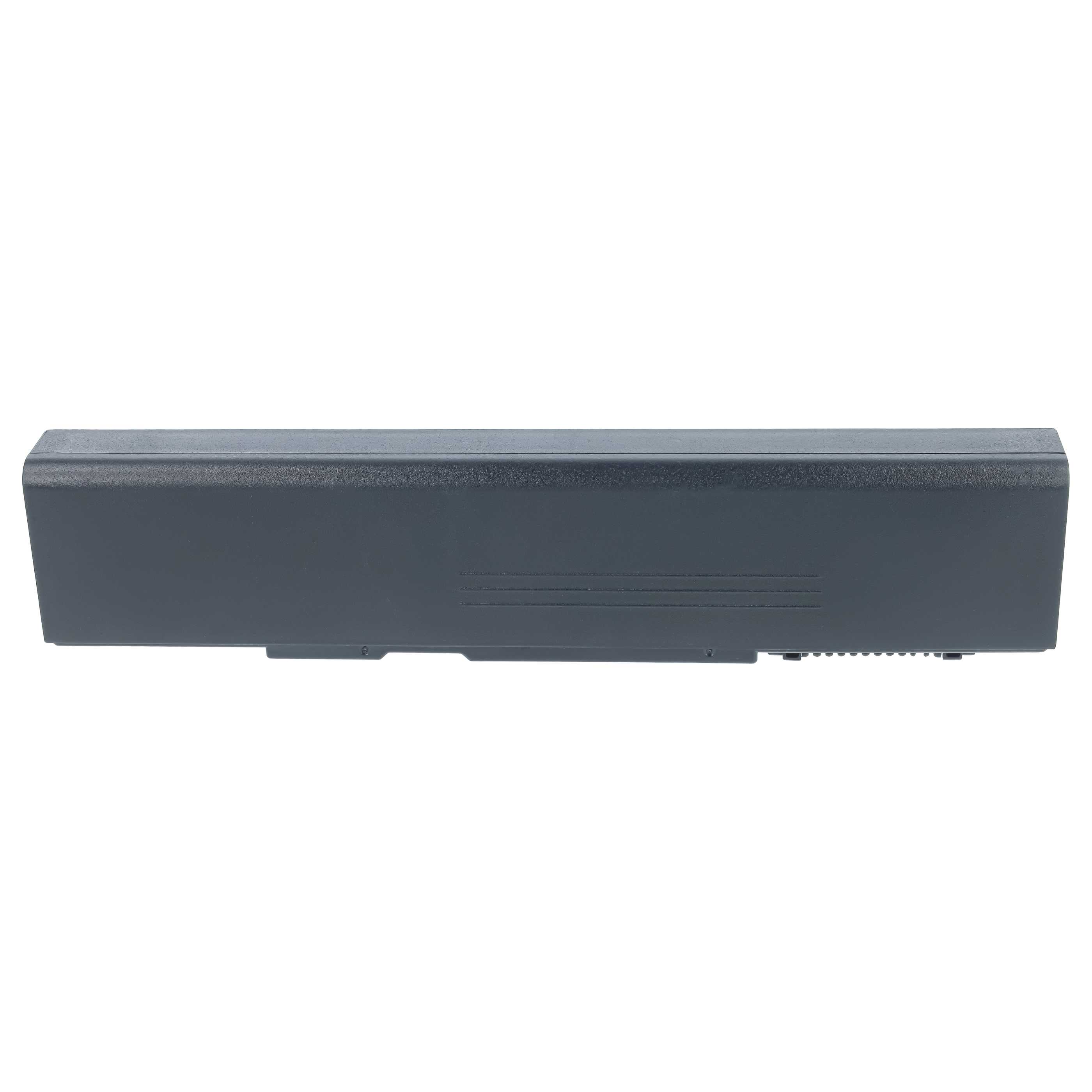 Batería recargable reemplaza Toshiba PA3788, PA3788U-1BRS para notebook - 4400 mAh 10,8 V Li-Ion negro