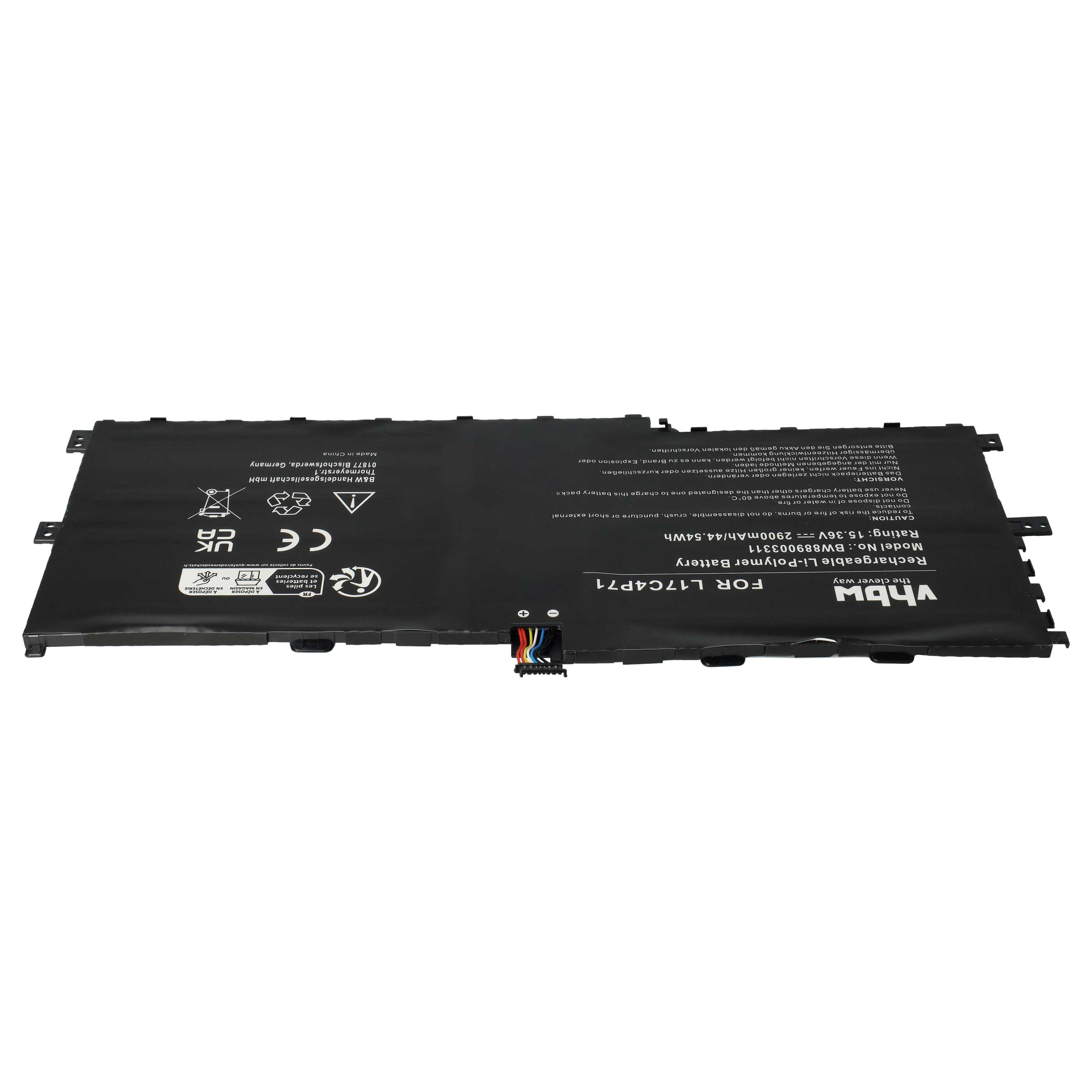 Akumulator do laptopa zamiennik Lenovo 01AV499, 01AV475, 01AV474, L17M4P71, L17C4P71 - 2900 mAh 15,36 V LiPo