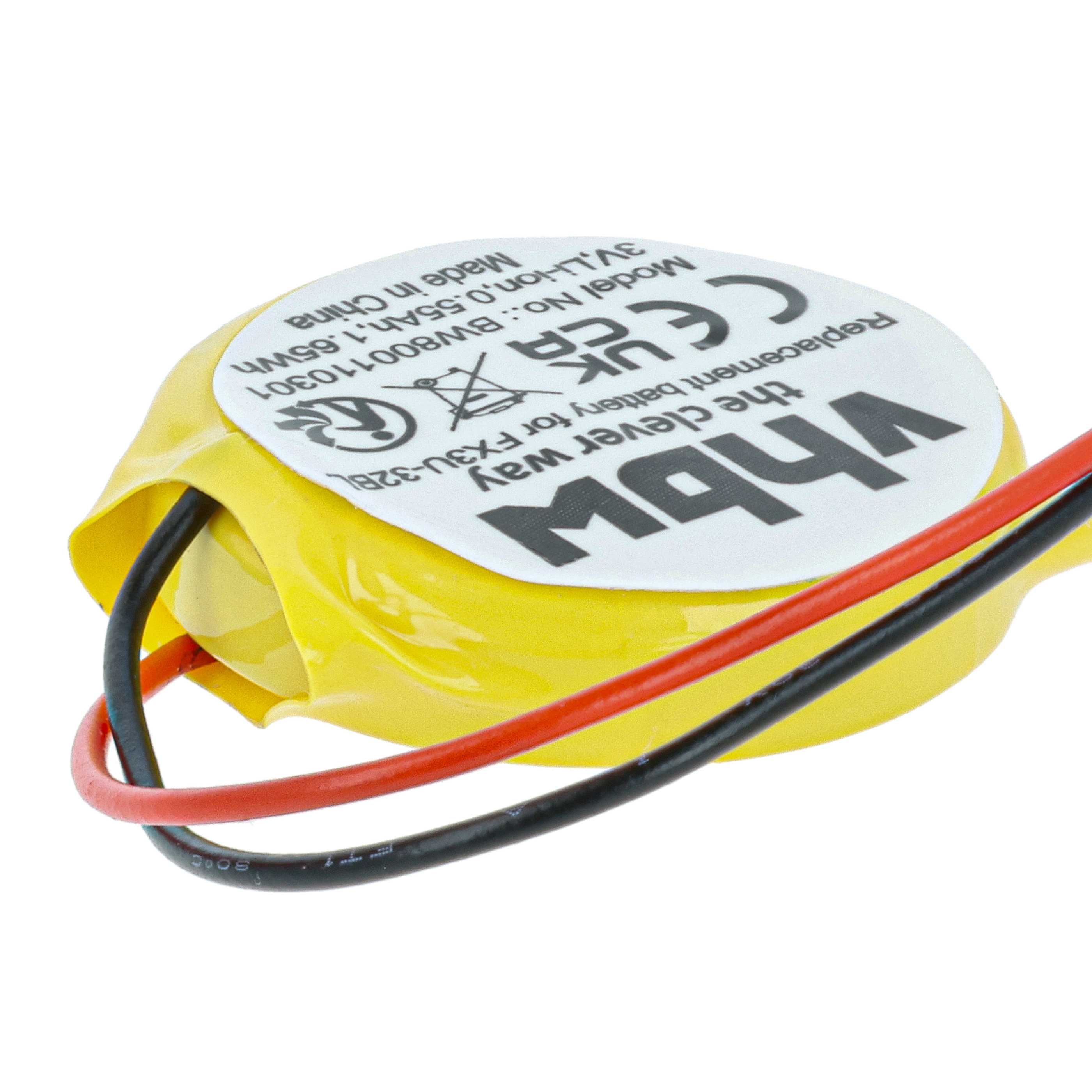 Computer BIOS Battery Replacement for GT11-50BAT, FX3U-32BL - 550 mAh 3 V Li-Ion
