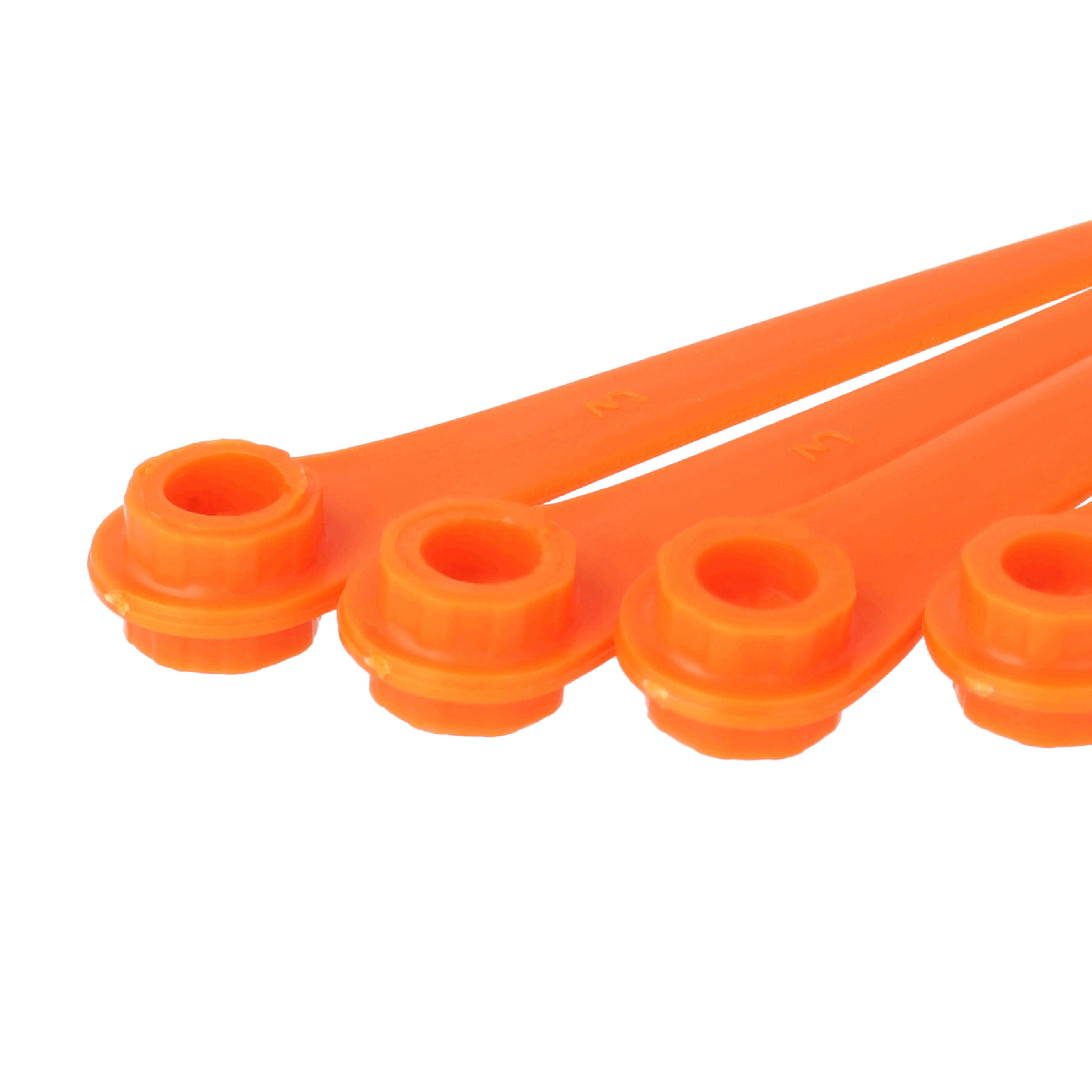 5x Exchange Blade replaces Gardena RotorCut 5368-20 for Cordless Strimmer - plastic, orange